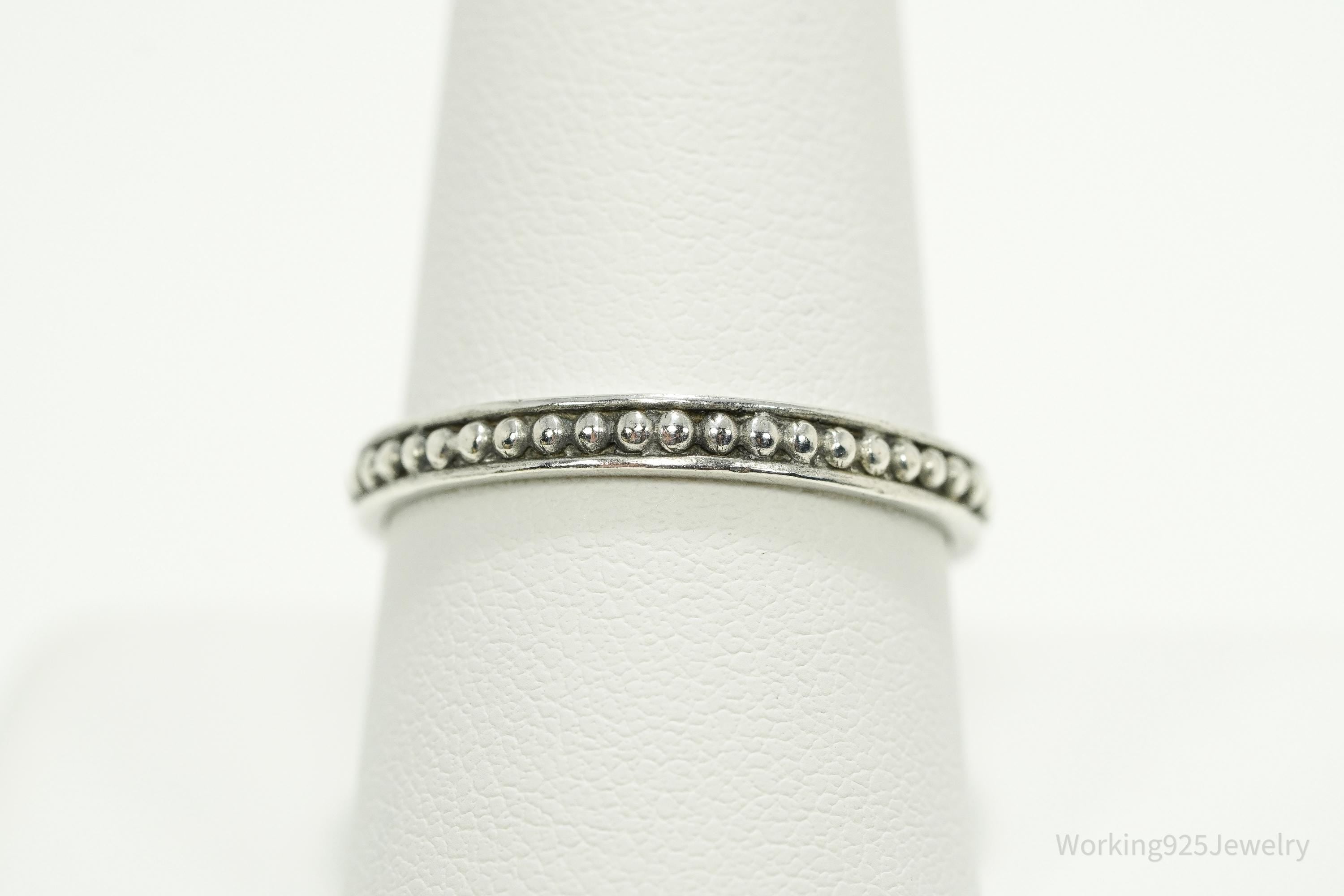 Vintage Designer Silpada Sterling Silver Stacker Ring - Size 10