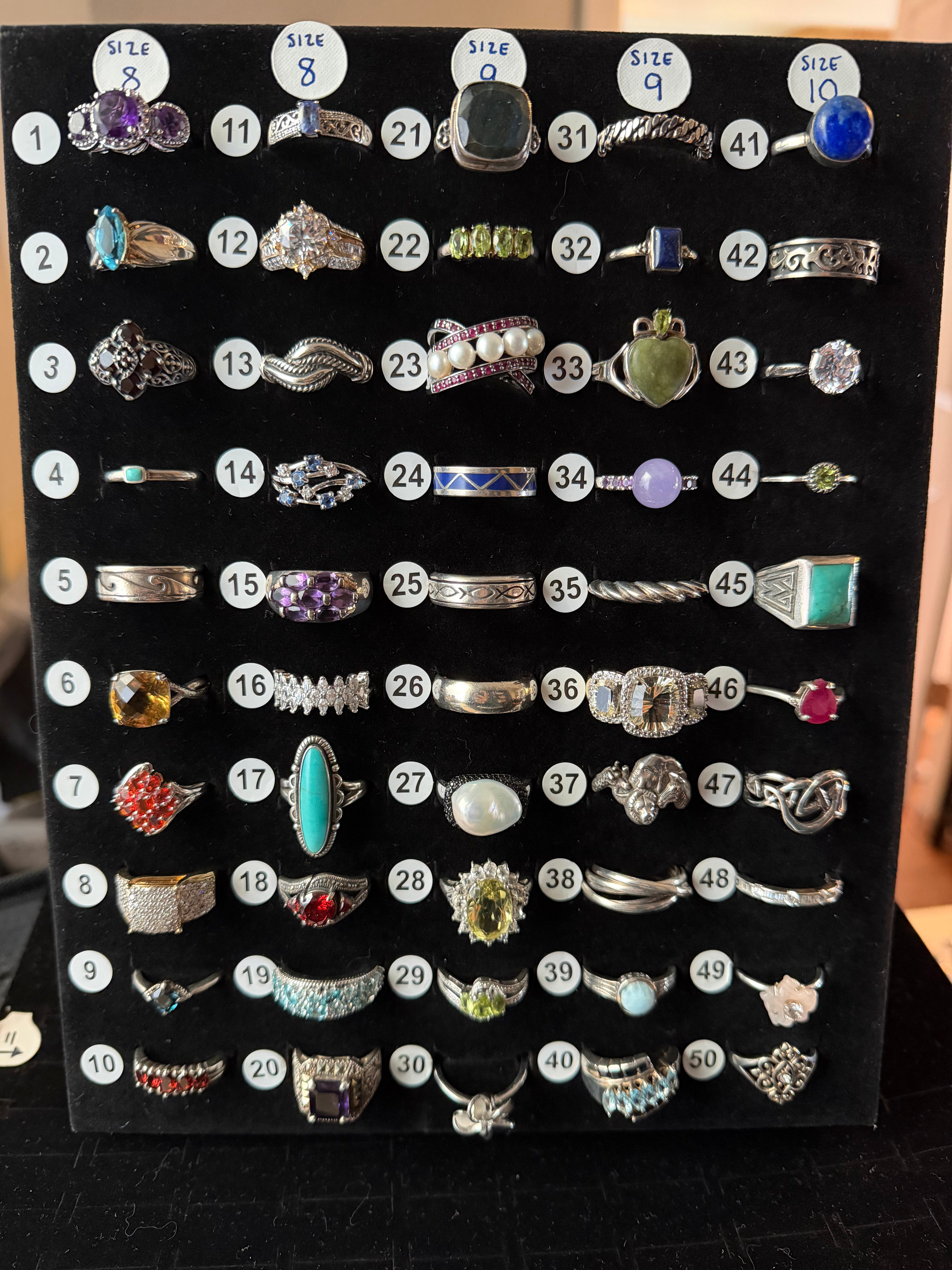 Ring Board A - Sizes 8-10