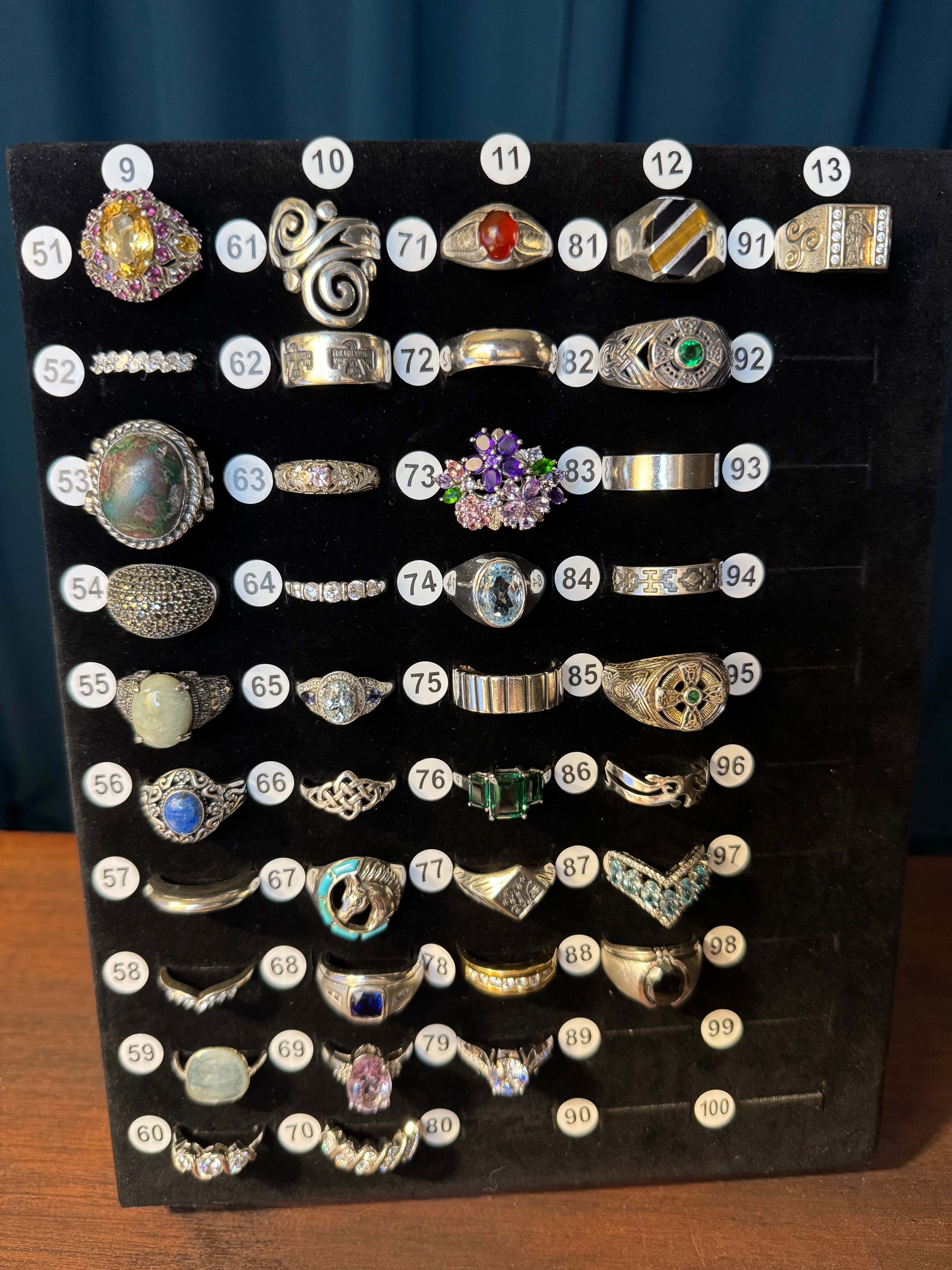 Ring Board C - Sizes 9-13