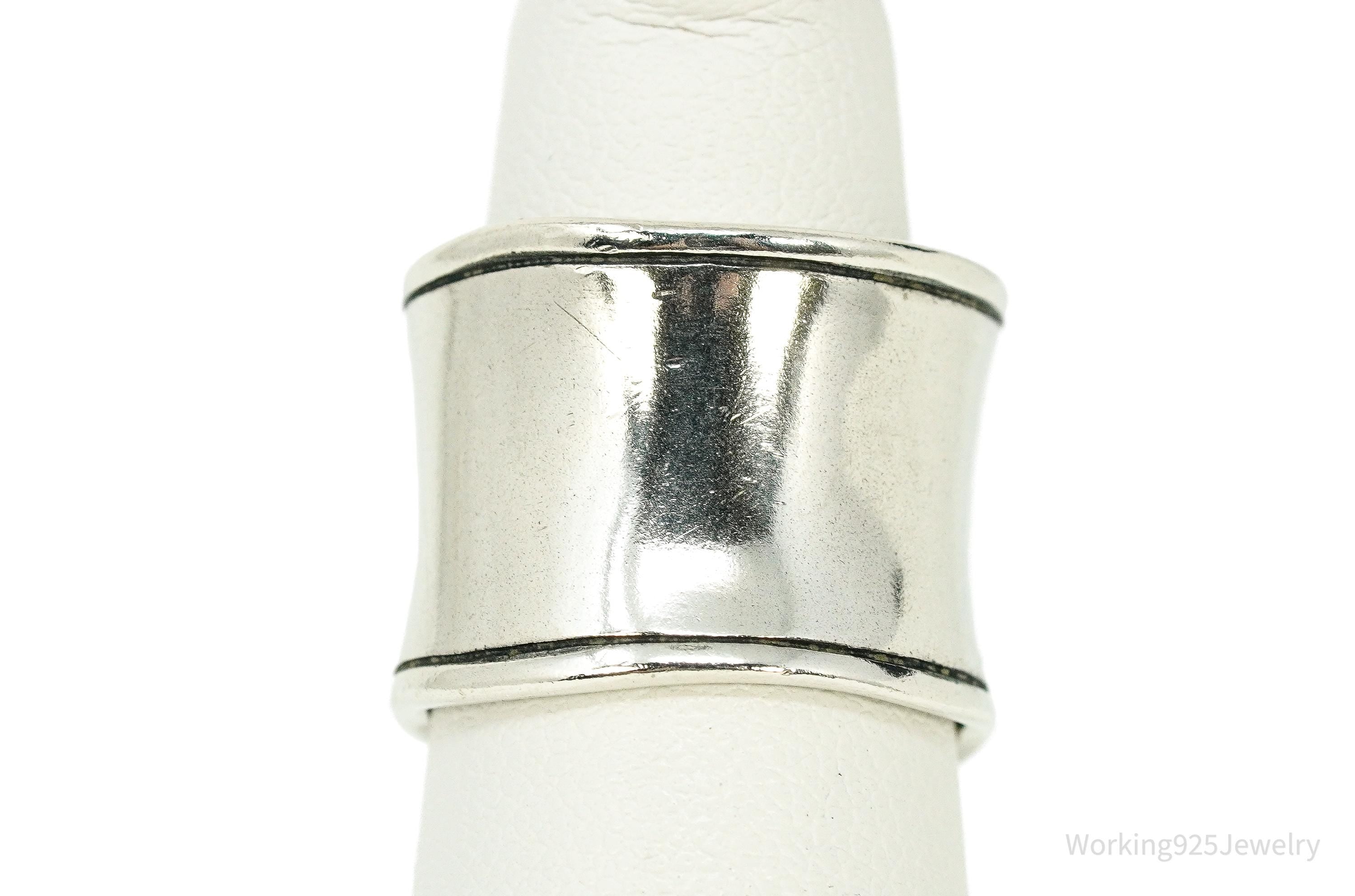 Vintage Designer Silpada Sterling Silver Band Ring - Size 5.25