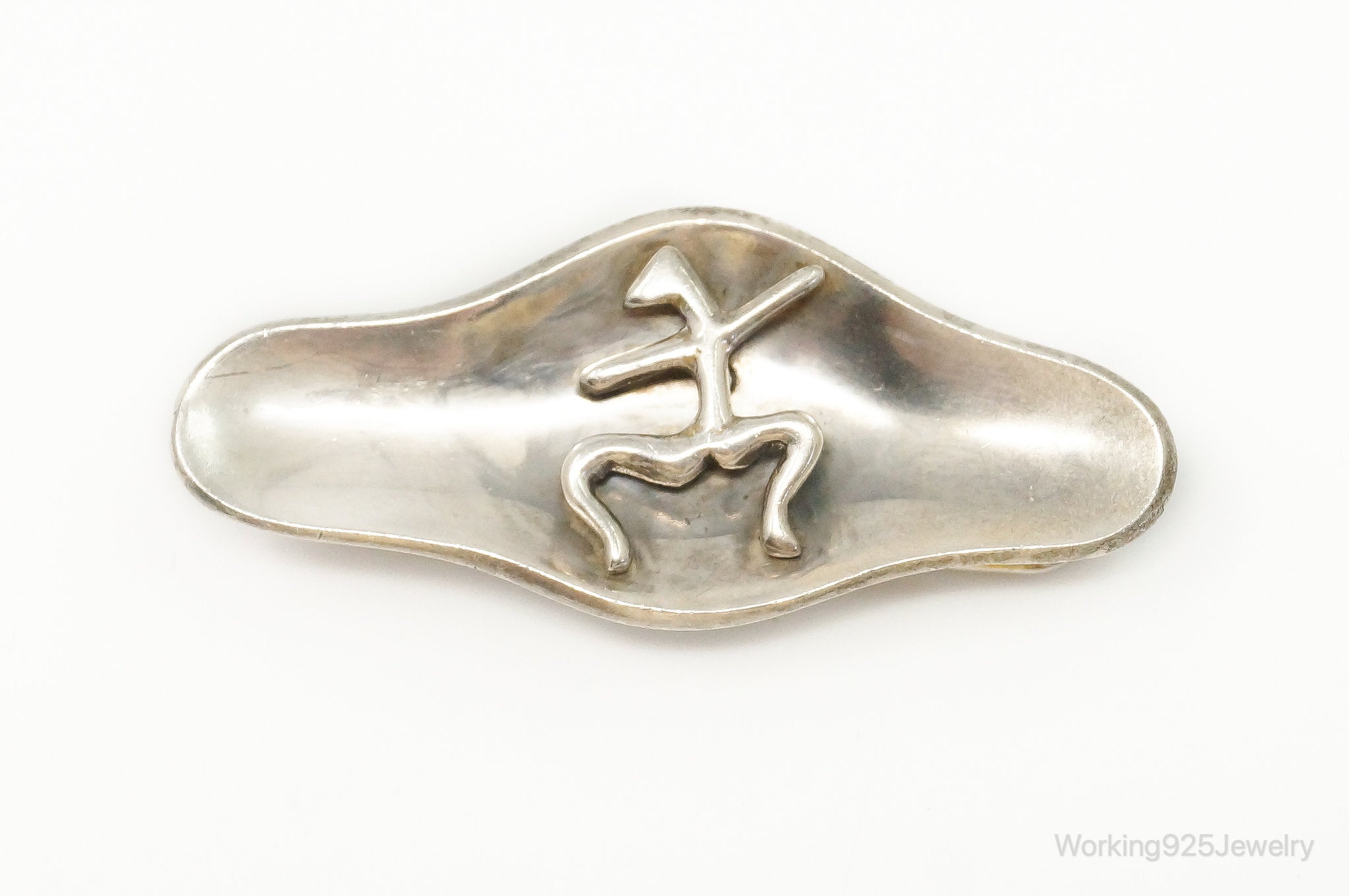 RARE Vintage Sigi Pineda Modernist Sterling Silver Money Clip