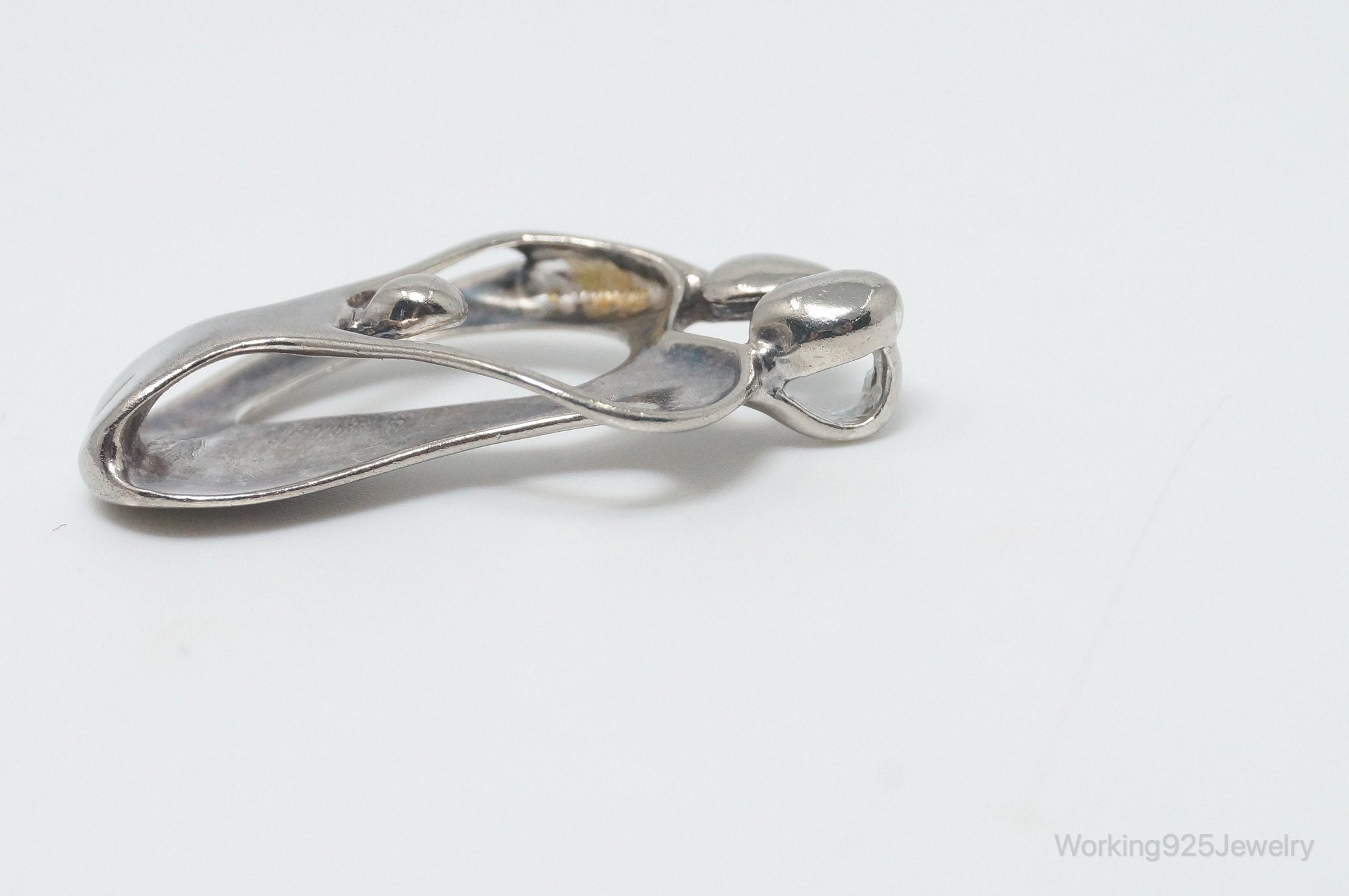 Vintage Native American Carolyn Pollack Relios Family Sterling Silver Pendant