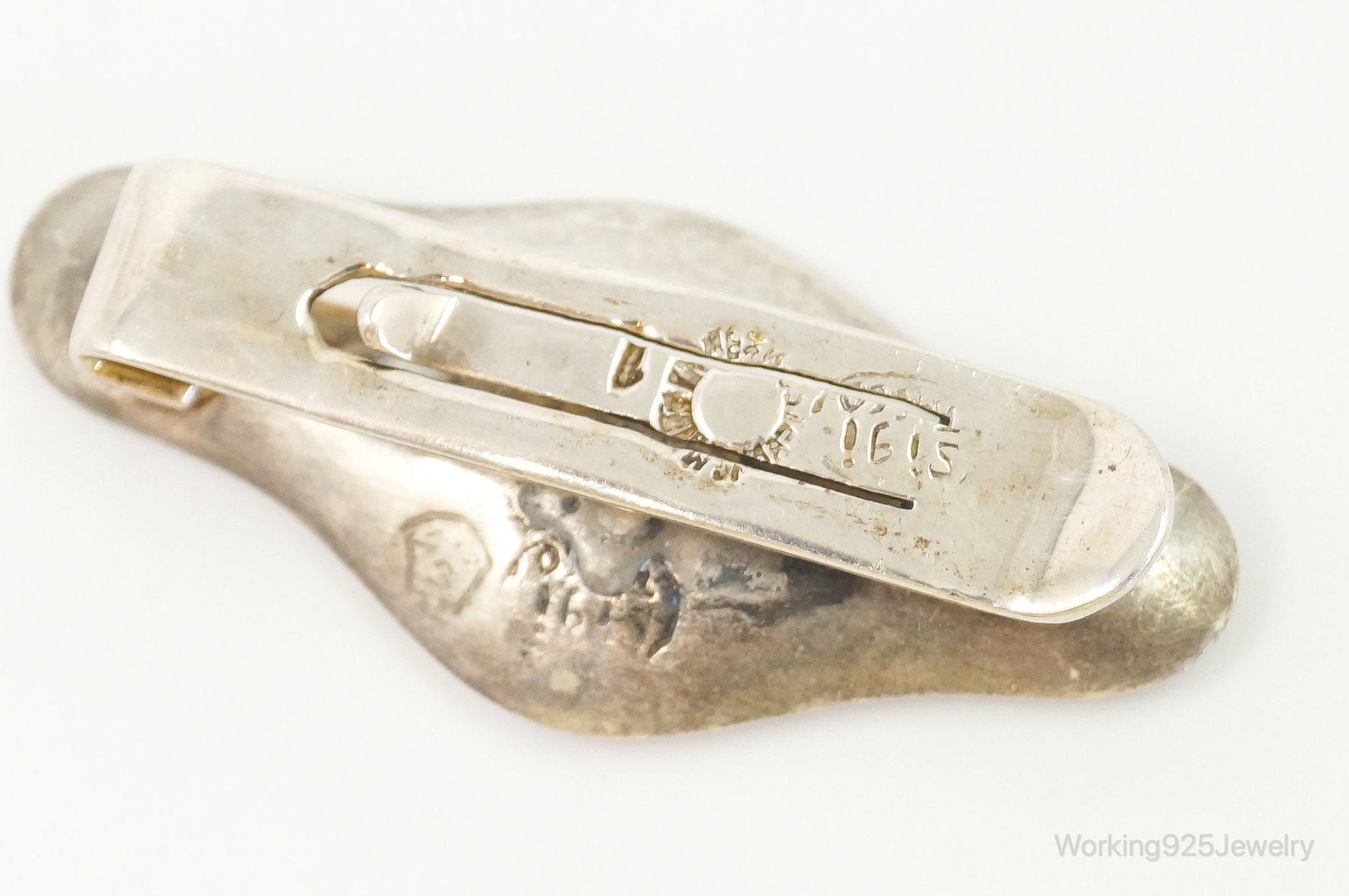 RARE Vintage Sigi Pineda Modernist Sterling Silver Money Clip