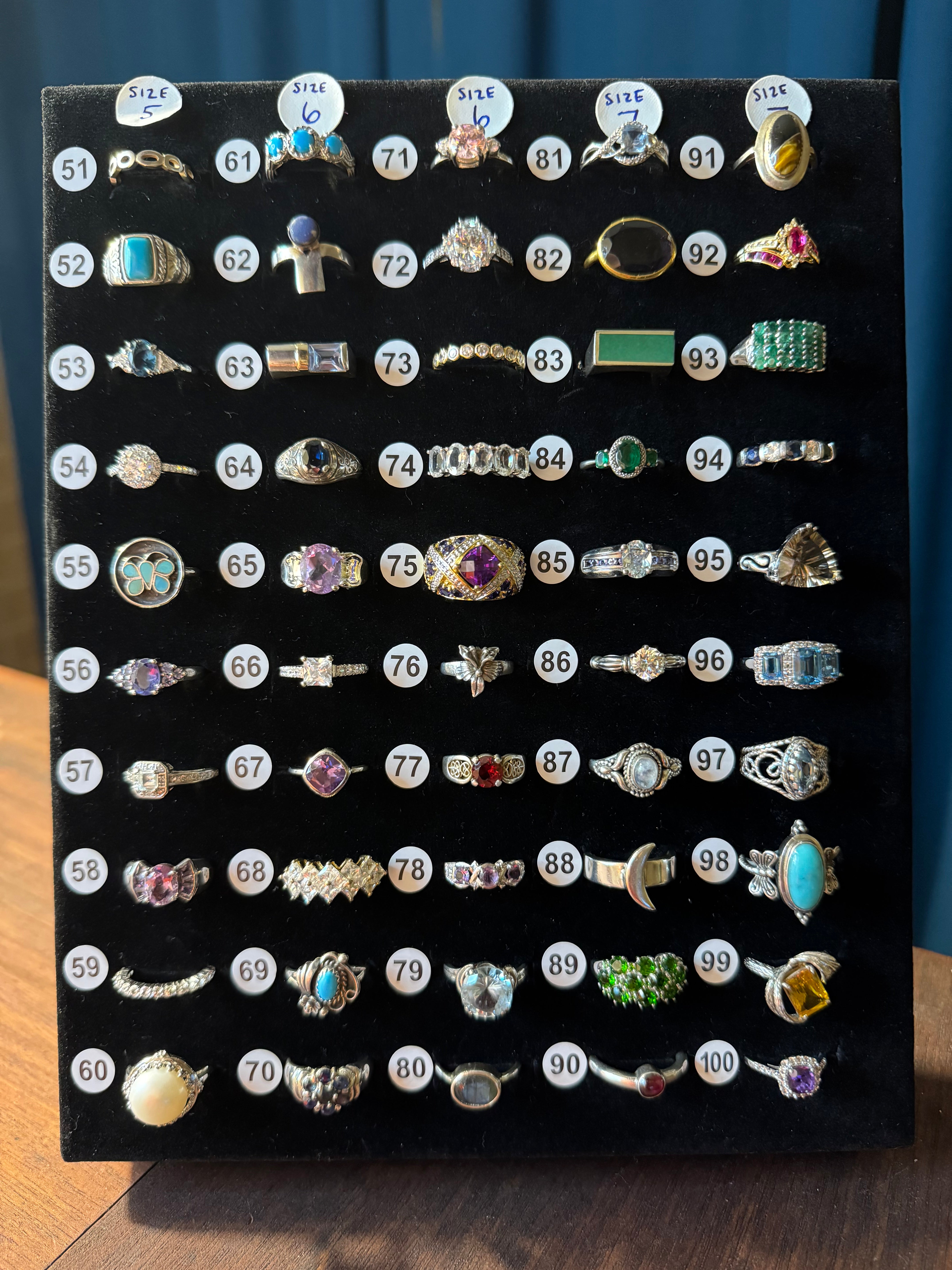 Ring Board C - Sizes 9-13