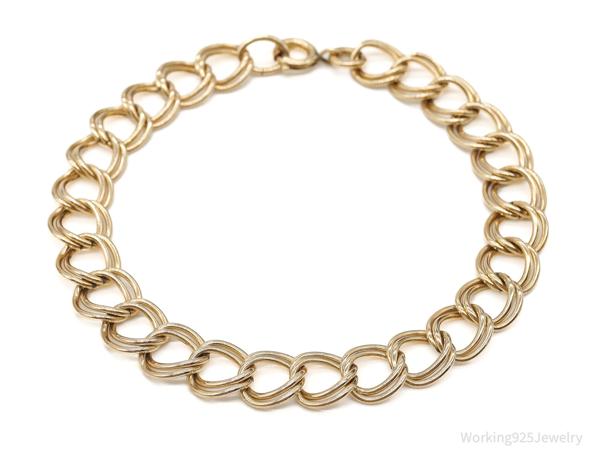 Vintage 1950s 1/20 12K Gold Filled Chain Bracelet