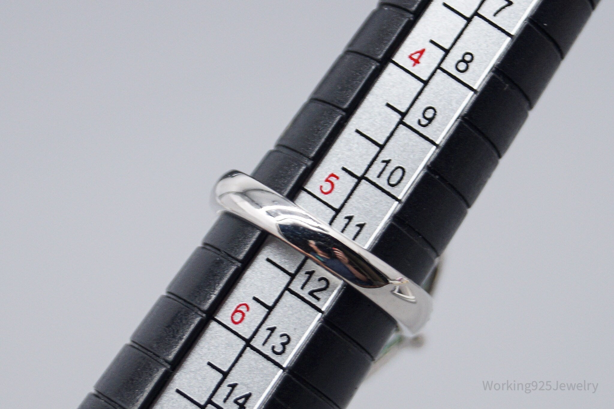 JTV DK Paraiba Tourmaline & White Zircon Sterling Silver Ring 5.25