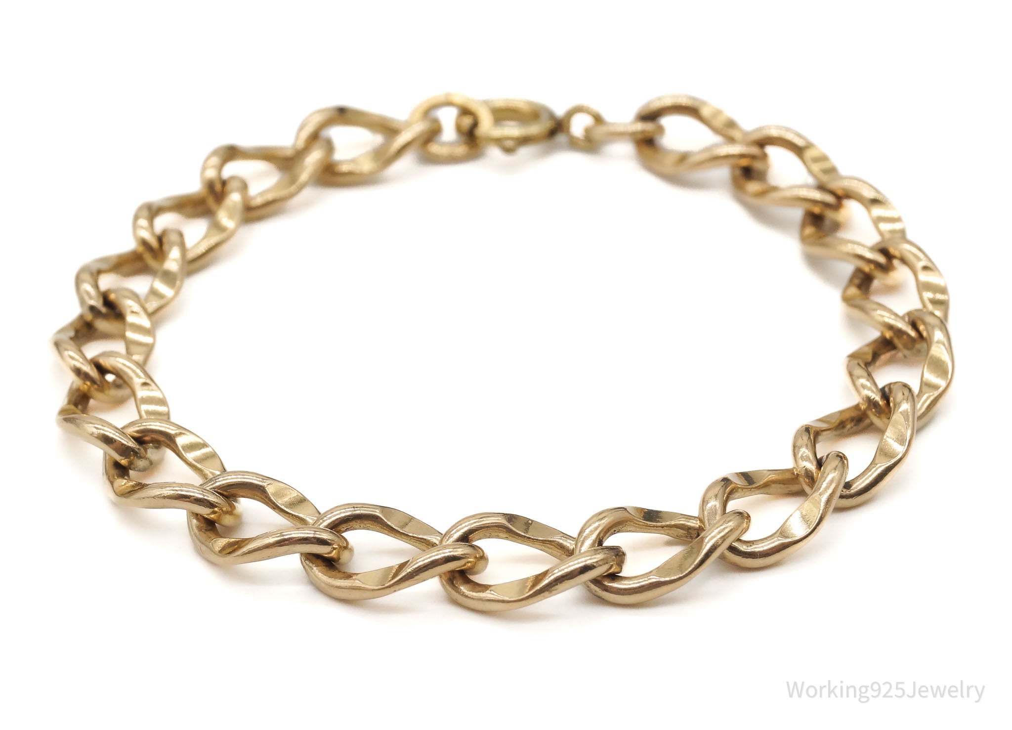 Vintage 1/20 12K Gold Filled Chain Bracelet