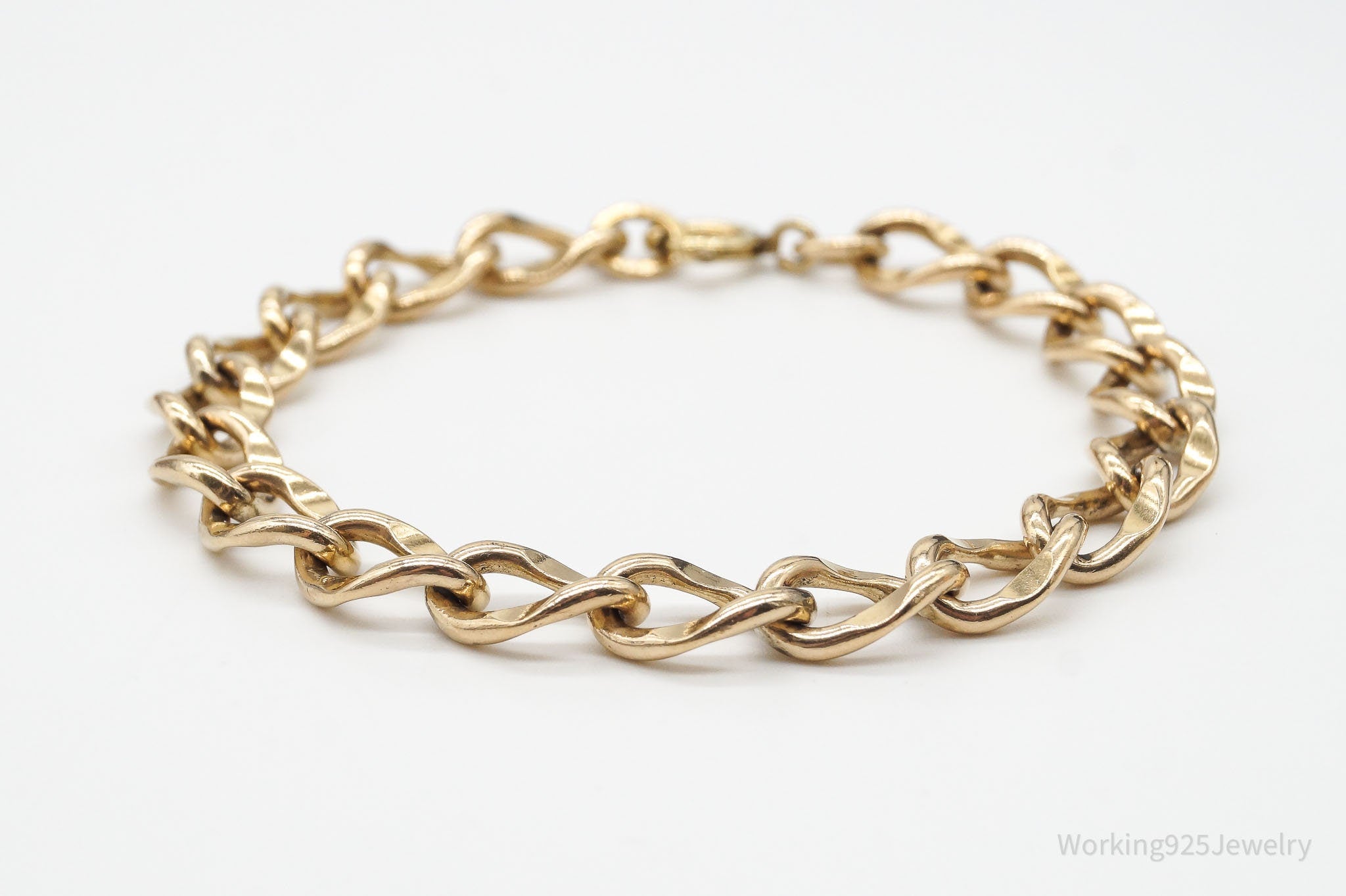 Vintage 1/20 12K Gold Filled Chain Bracelet