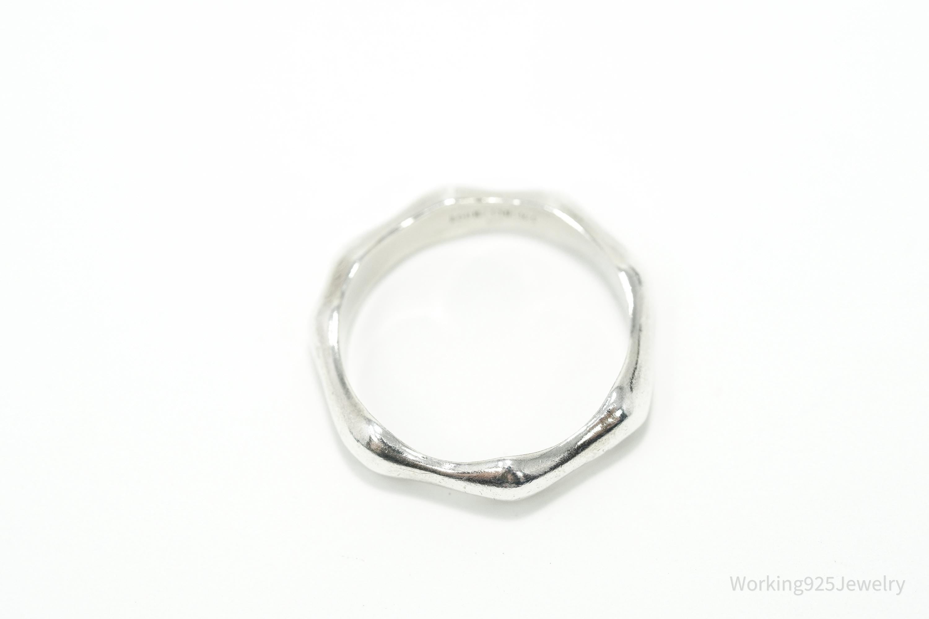 Bound Studios Sterling Silver Band Ring - Size 7.5