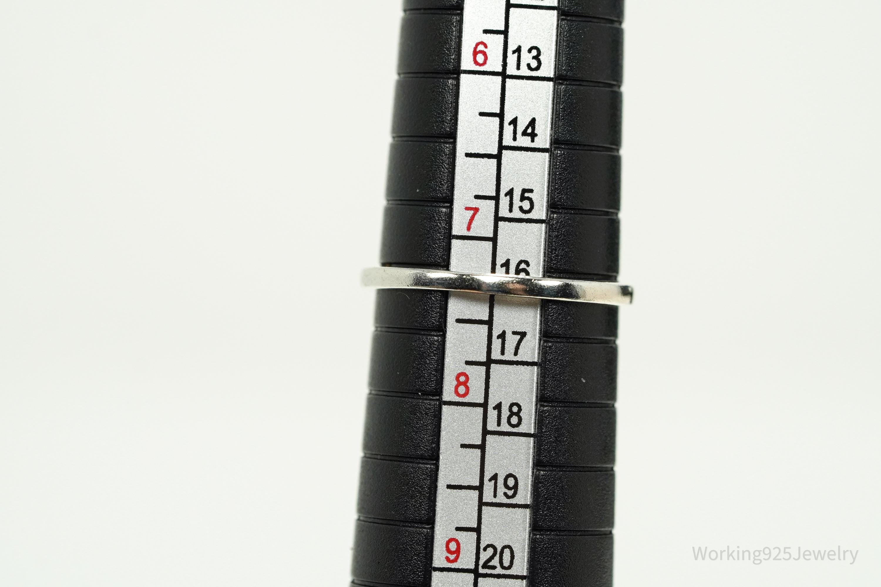 Vintage Tree Of Life Sterling Silver Ring - Size 7.25