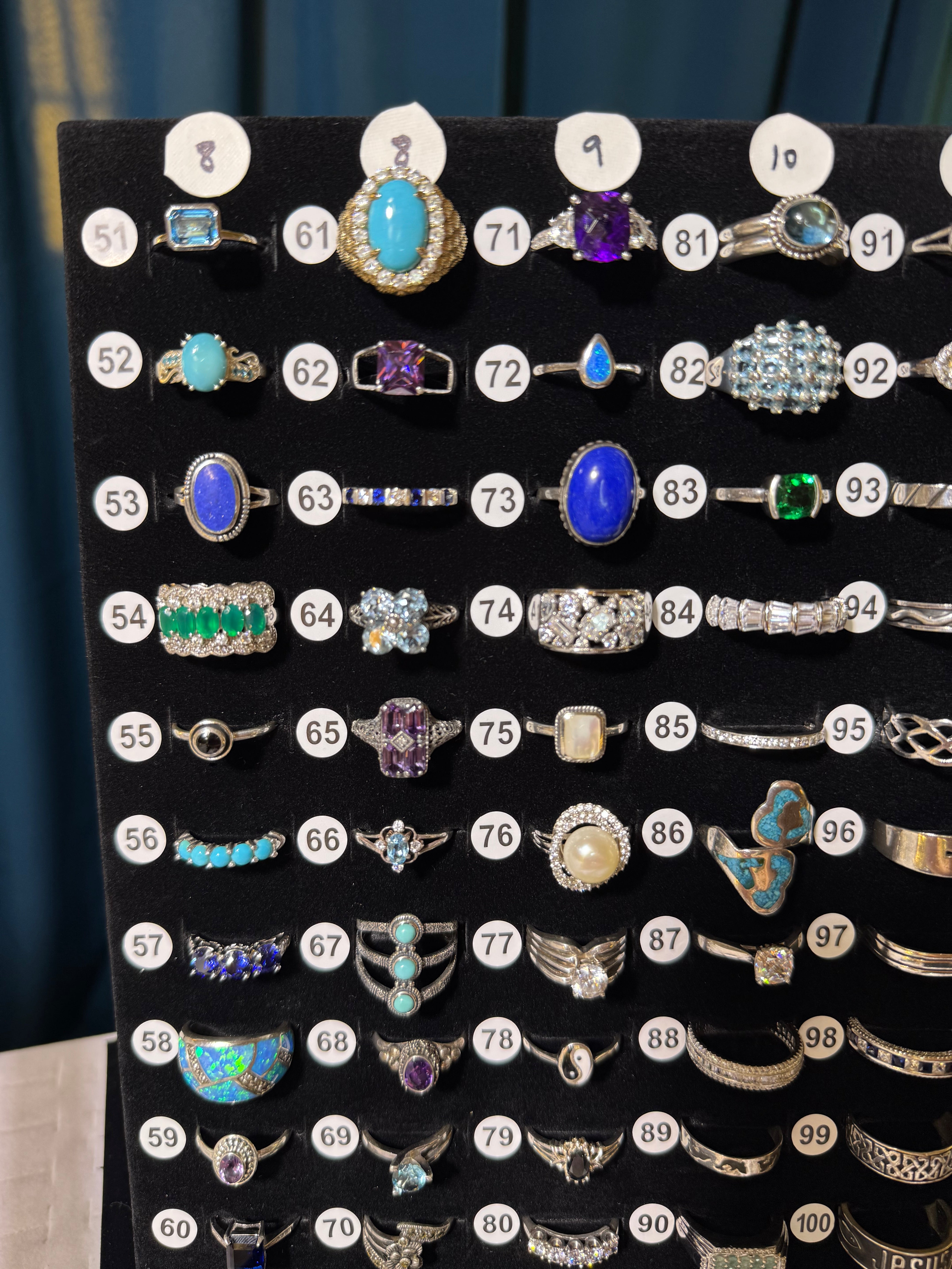 Ring Board J - Sizes 8-11