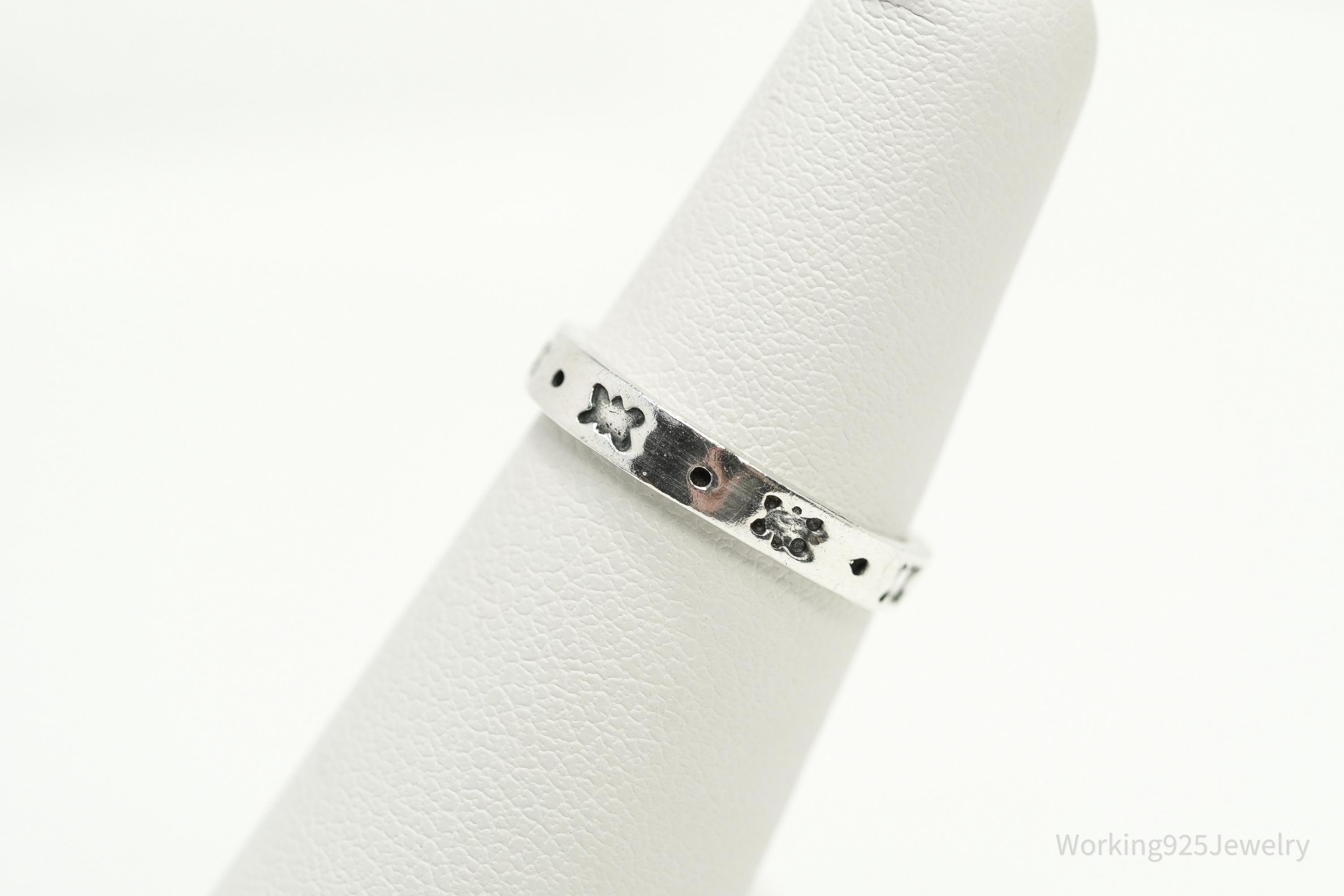 Vintage Boma Sterling Silver Band Ring - Size 5.25