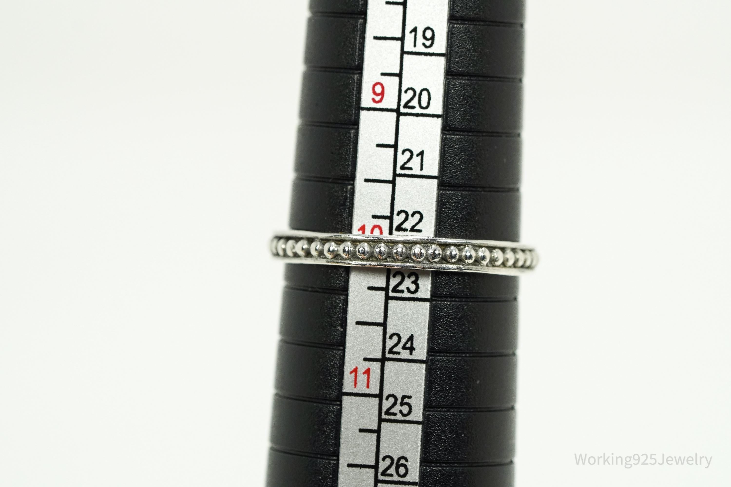 Vintage Designer Silpada Sterling Silver Stacker Ring - Size 10