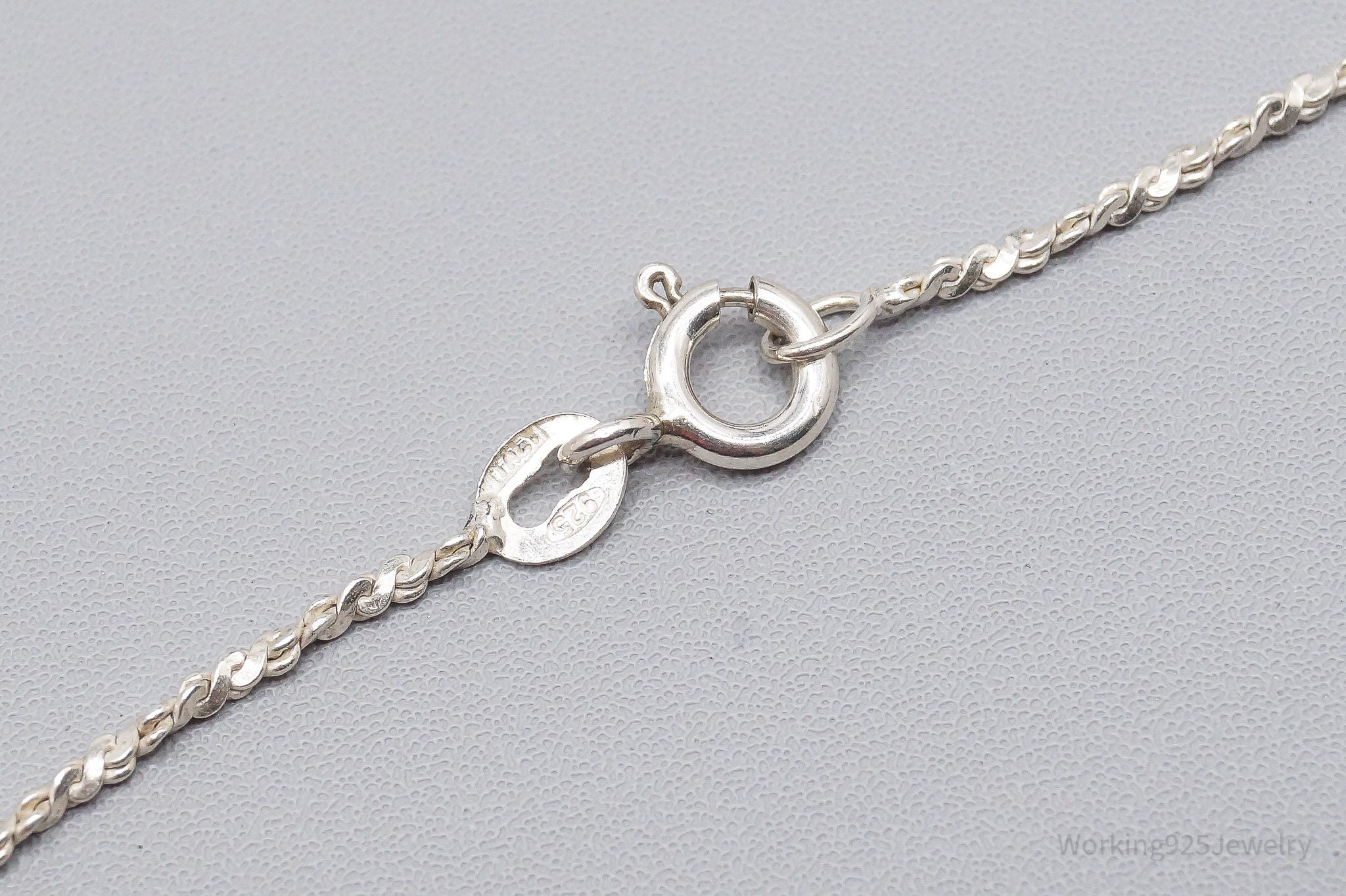 Vintage Leo Sign .999 Fine Silver Pendant Sterling Silver Chain Necklace 30"