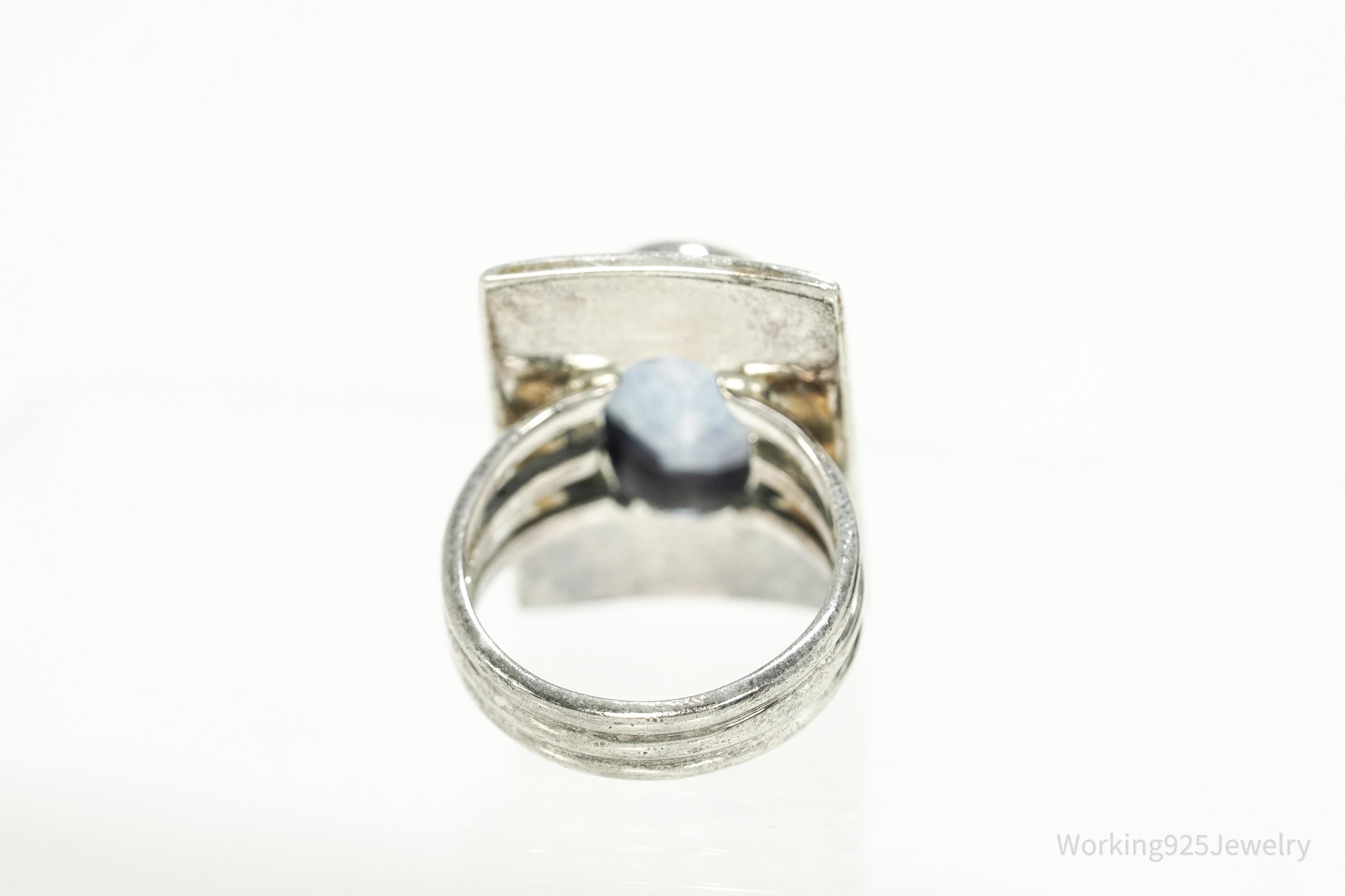 Vintage Nicky Butler Amethyst Sterling Silver Ring - Size 5.25