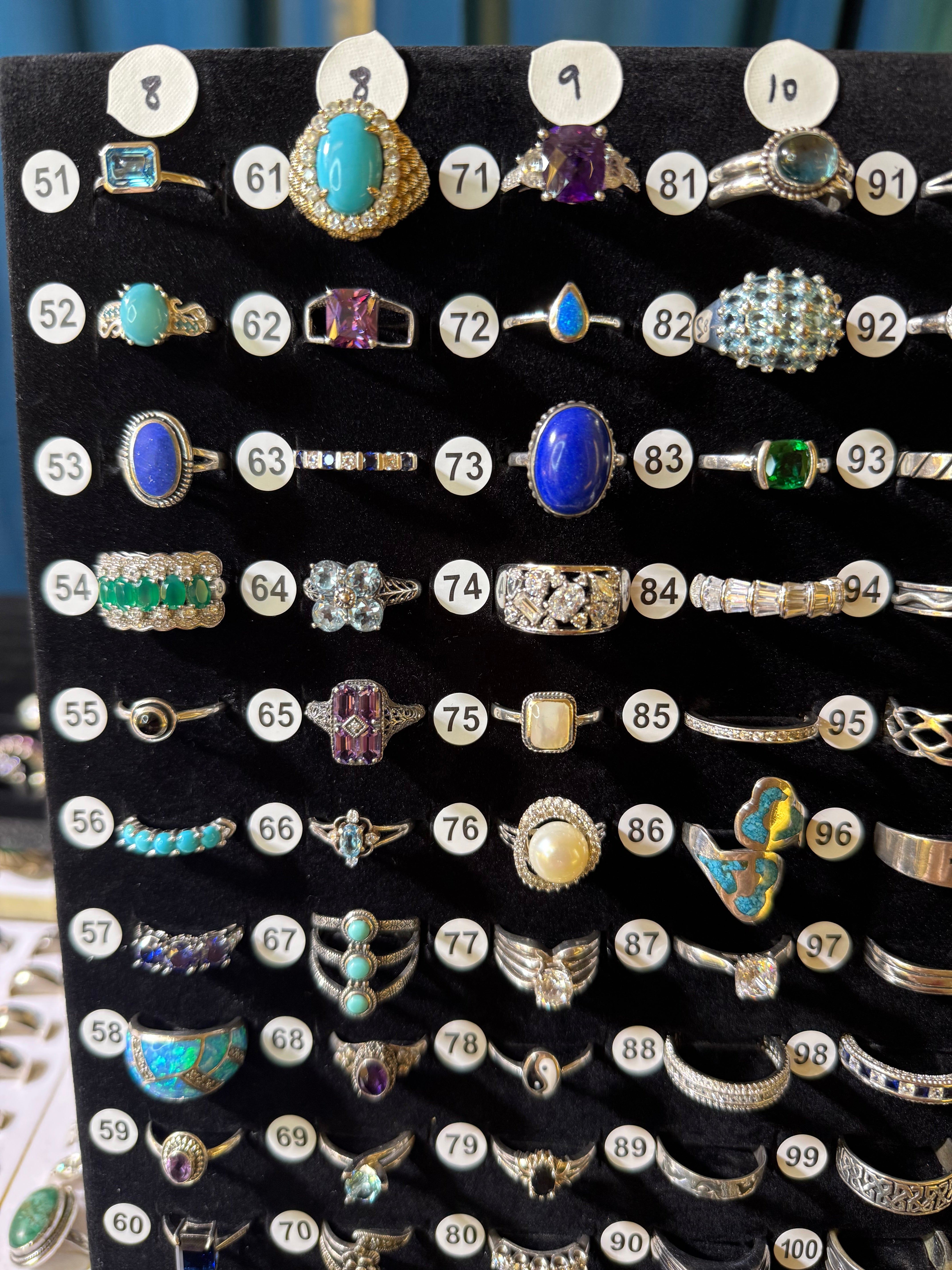 Ring Board J - Sizes 8-11