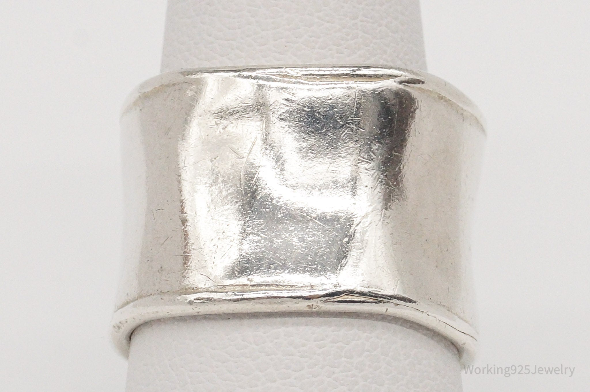 Vintage Designer Silpada Sterling Silver Band Ring - Size 8