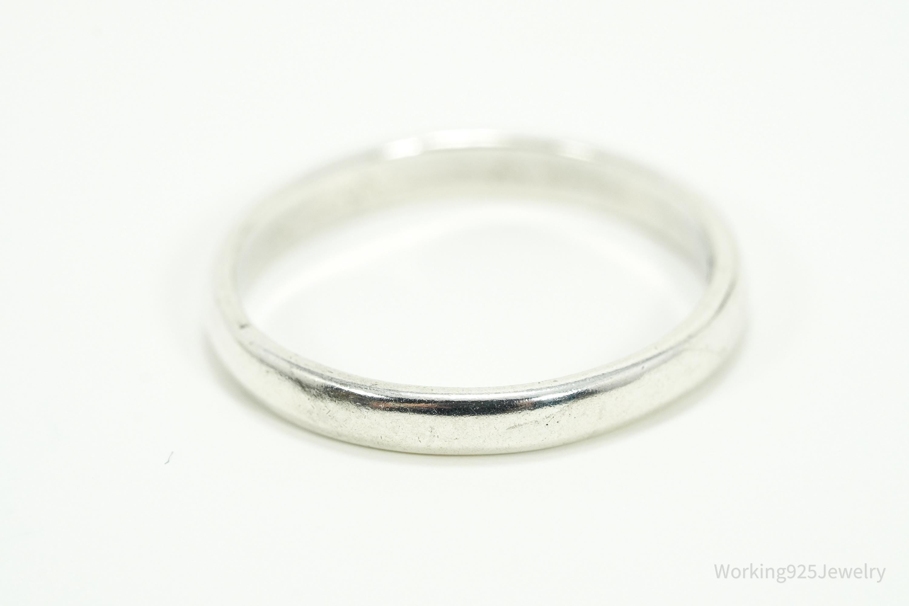 Vintage "Hope" Sterling Silver Band Ring - Size 9