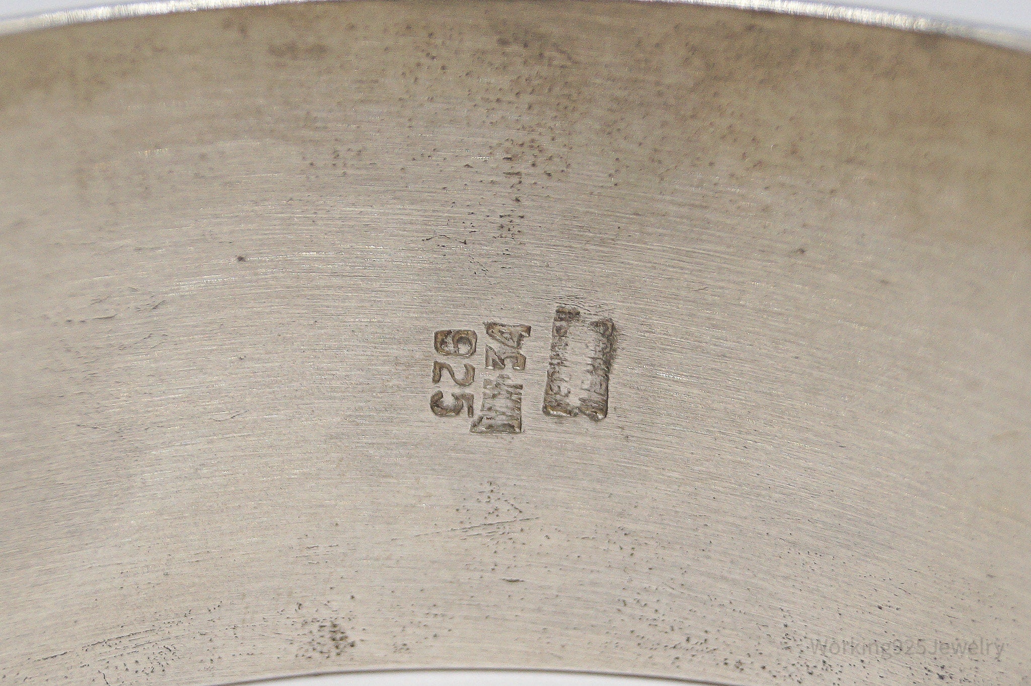 Vintage Mexico MM34 Sterling Silver Bracelet - 7.75"