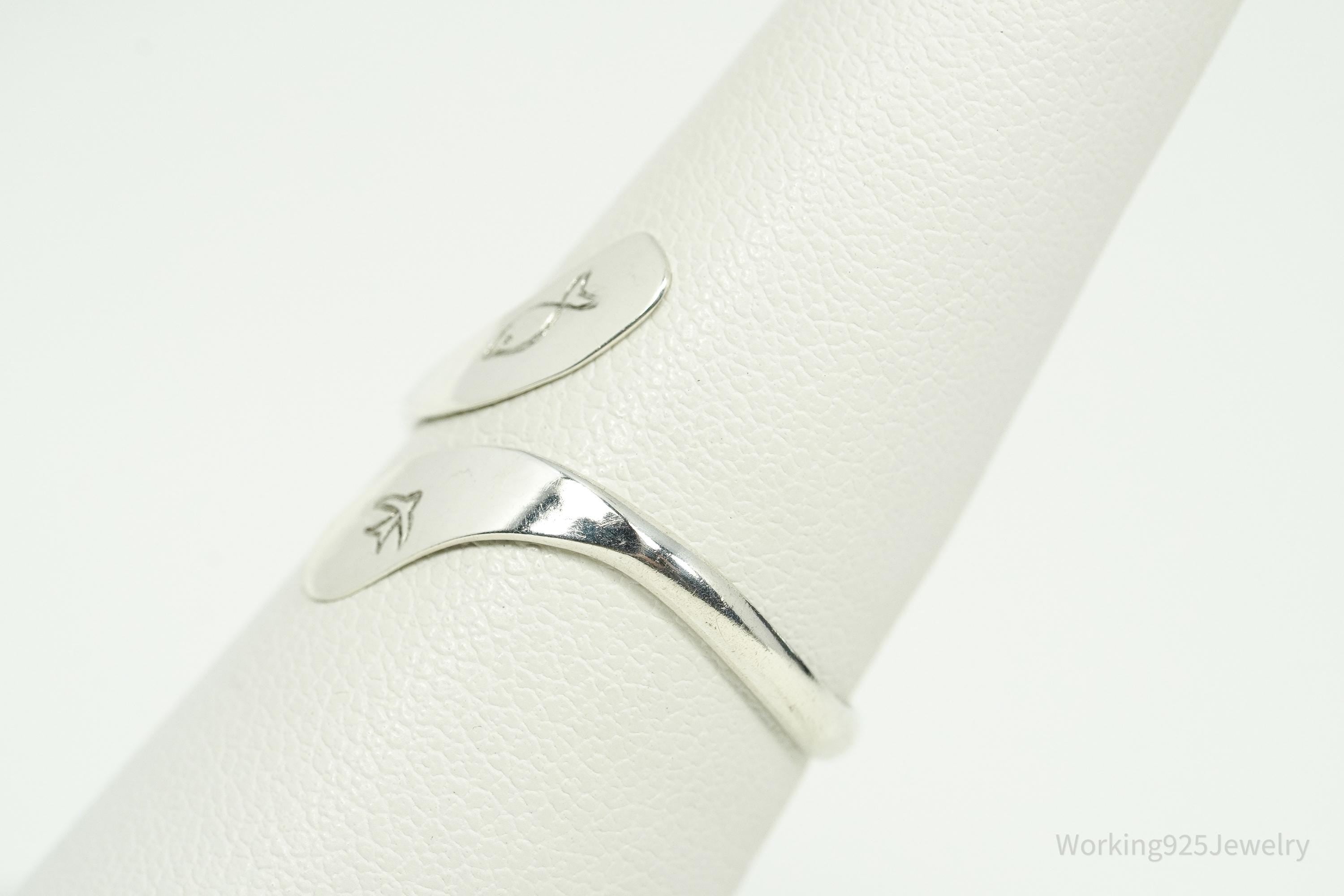 Vintage "Journey" Sterling Silver Ring - Size 7.75