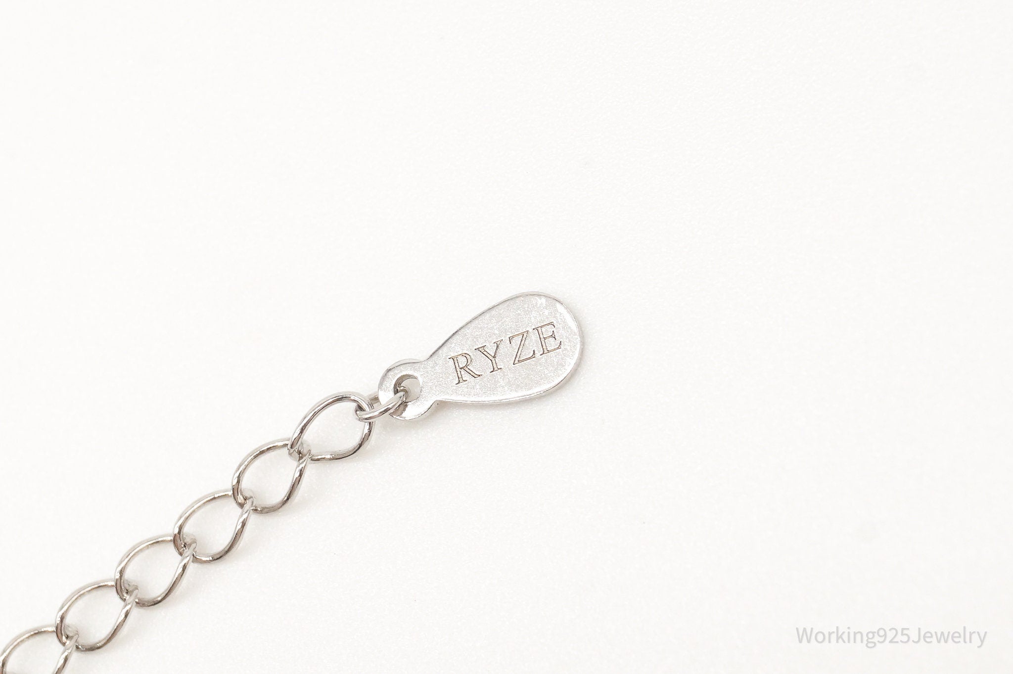 Designer "I love you to the moon & Back" Pearl Sterling Silver Bracelet
