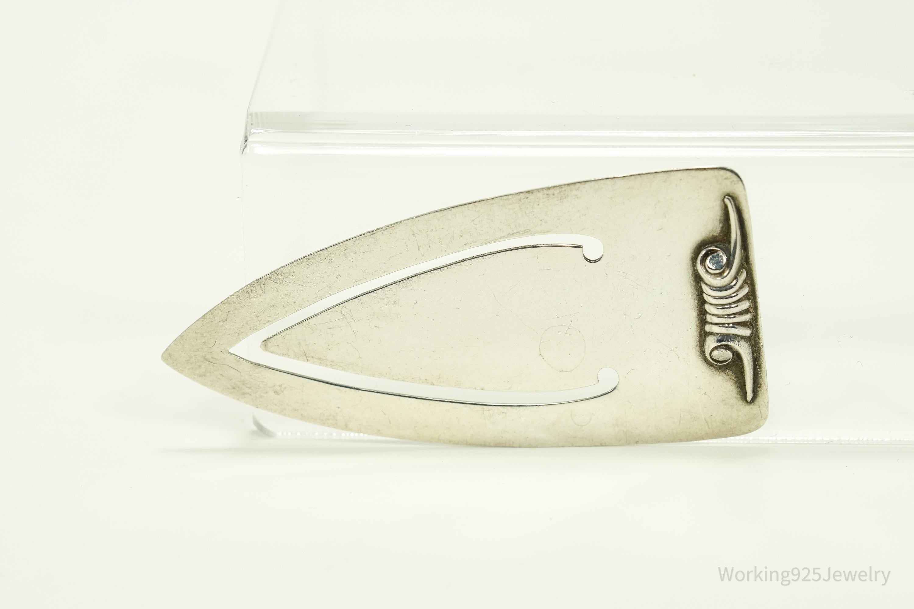 Antique R. Blackinton & Co Sterling Silver Bookmark Clip
