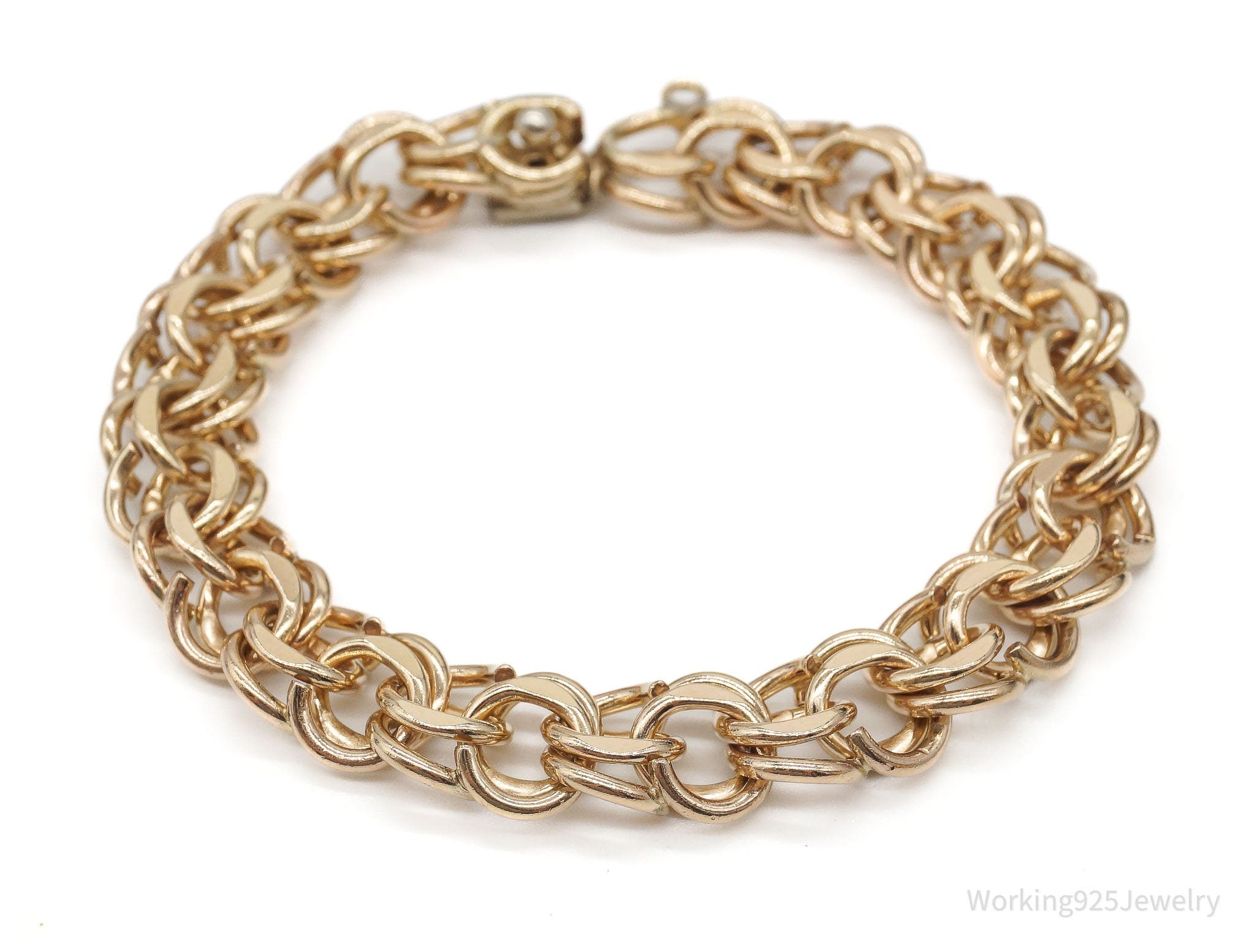 Vintage 1950s 1/20 12K Gold Filled Chain Bracelet