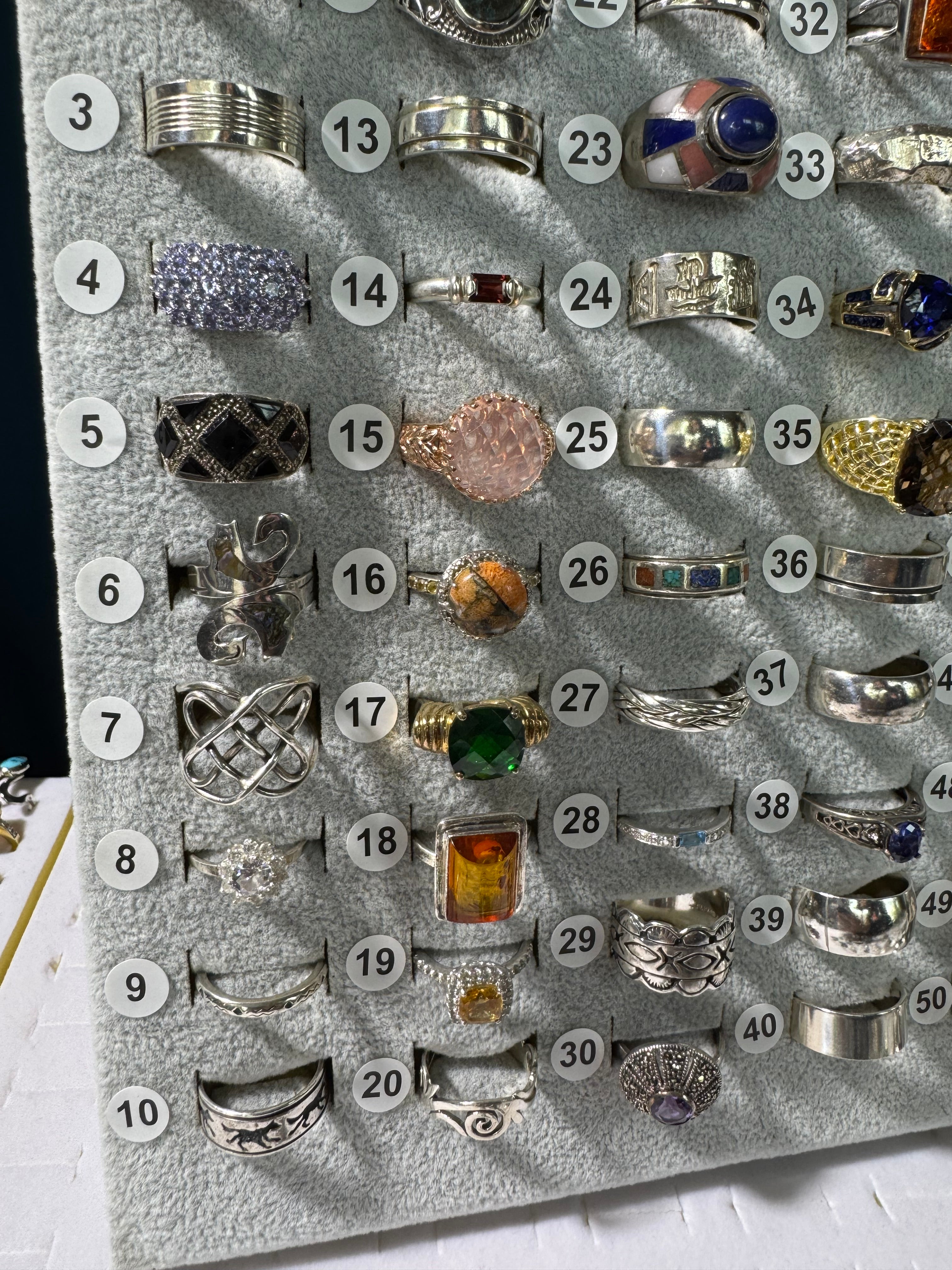 Ring Board E - Sizes 8-11