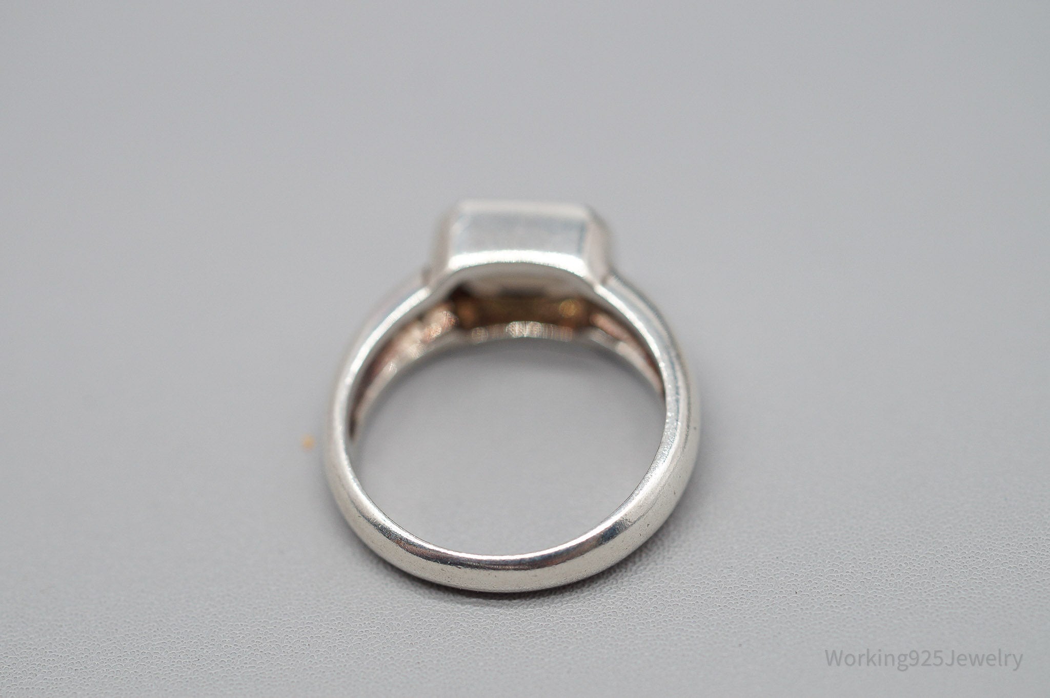 Vintage Boma Smoky Topaz Sterling Silver Ring - Size 7.75