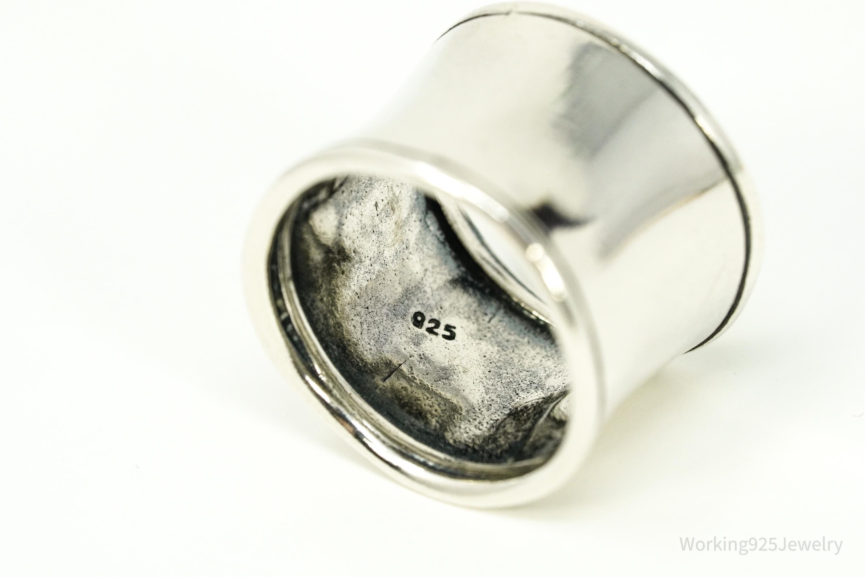 Vintage Designer Silpada Sterling Silver Band Ring - Size 5.25