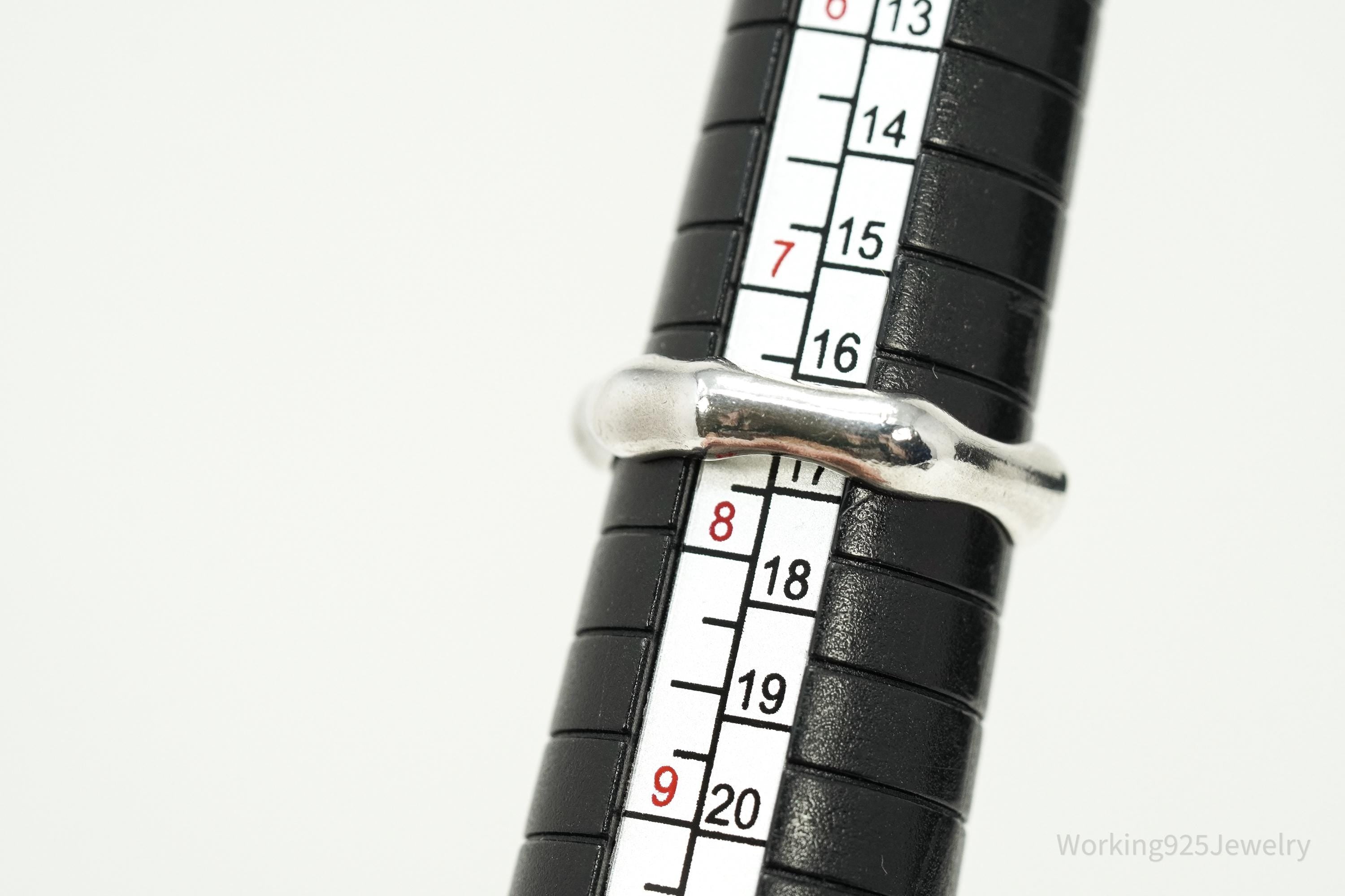 Bound Studios Sterling Silver Band Ring - Size 7.5