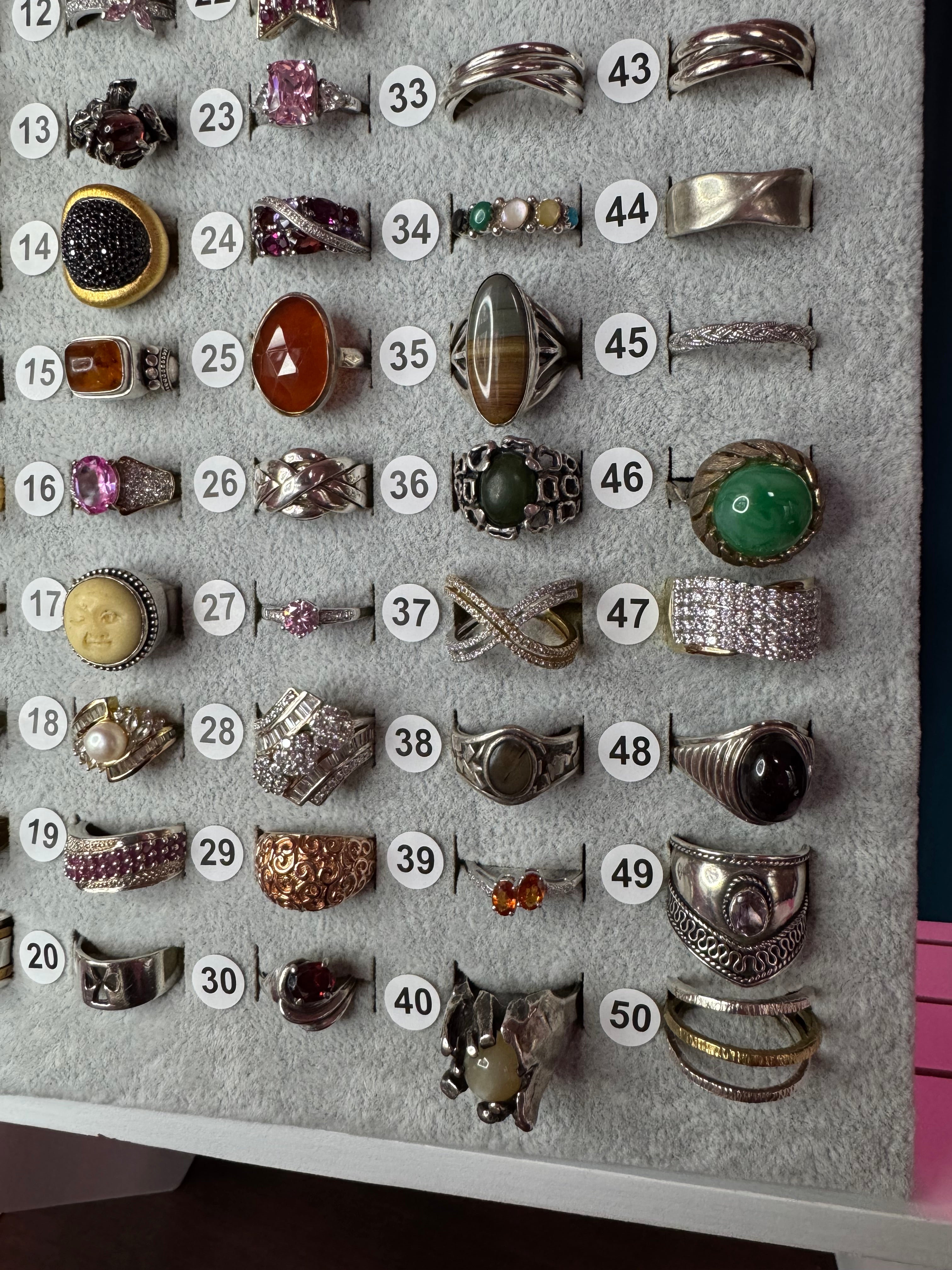 Ring Board K - Sizes 5-9