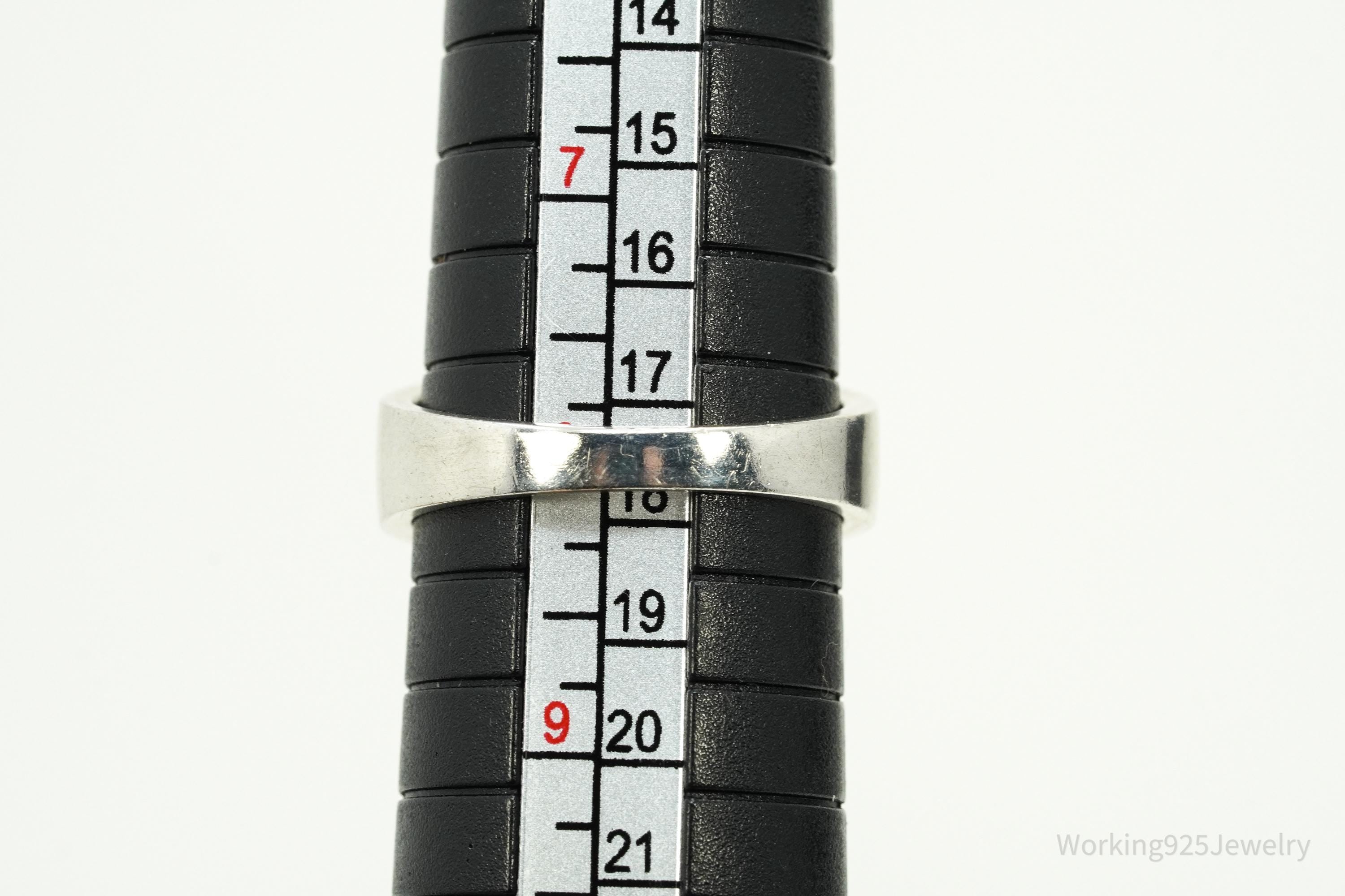 Vintage Diamonique DQCZ Sterling Silver Ring - Size 8