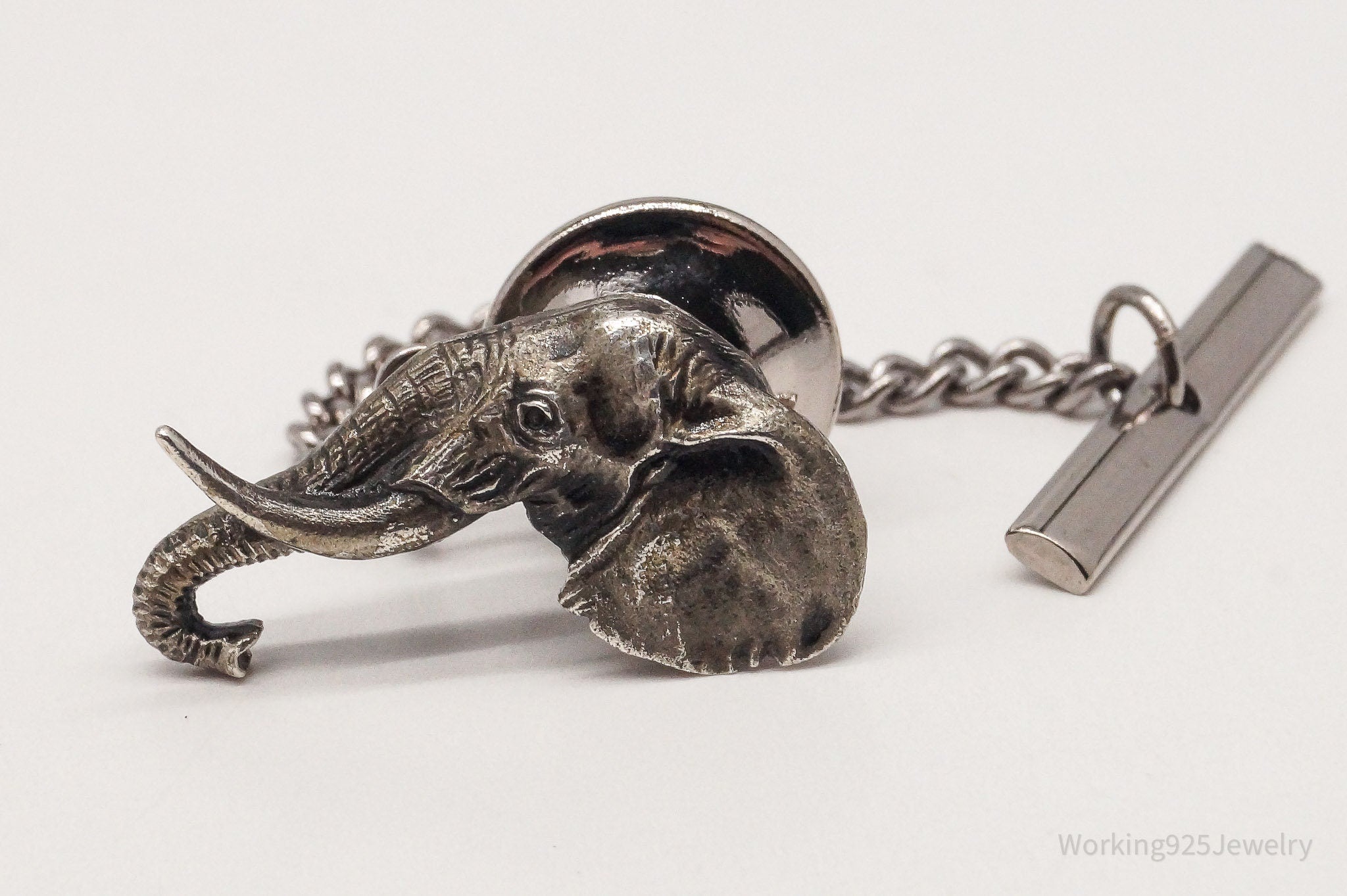 RARE Sid Bell Elephant Head Tie Tack