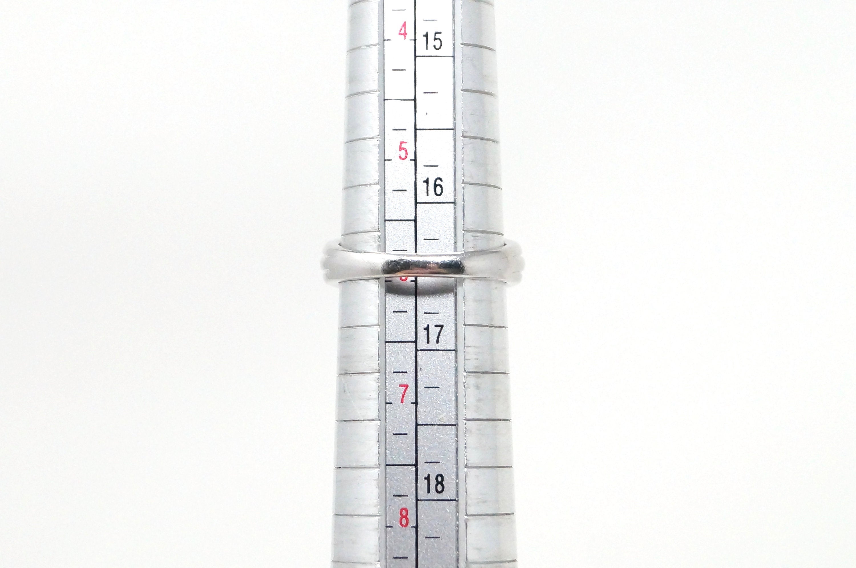 Vintage Large Simulated Diamond Statement Ring - Size 6