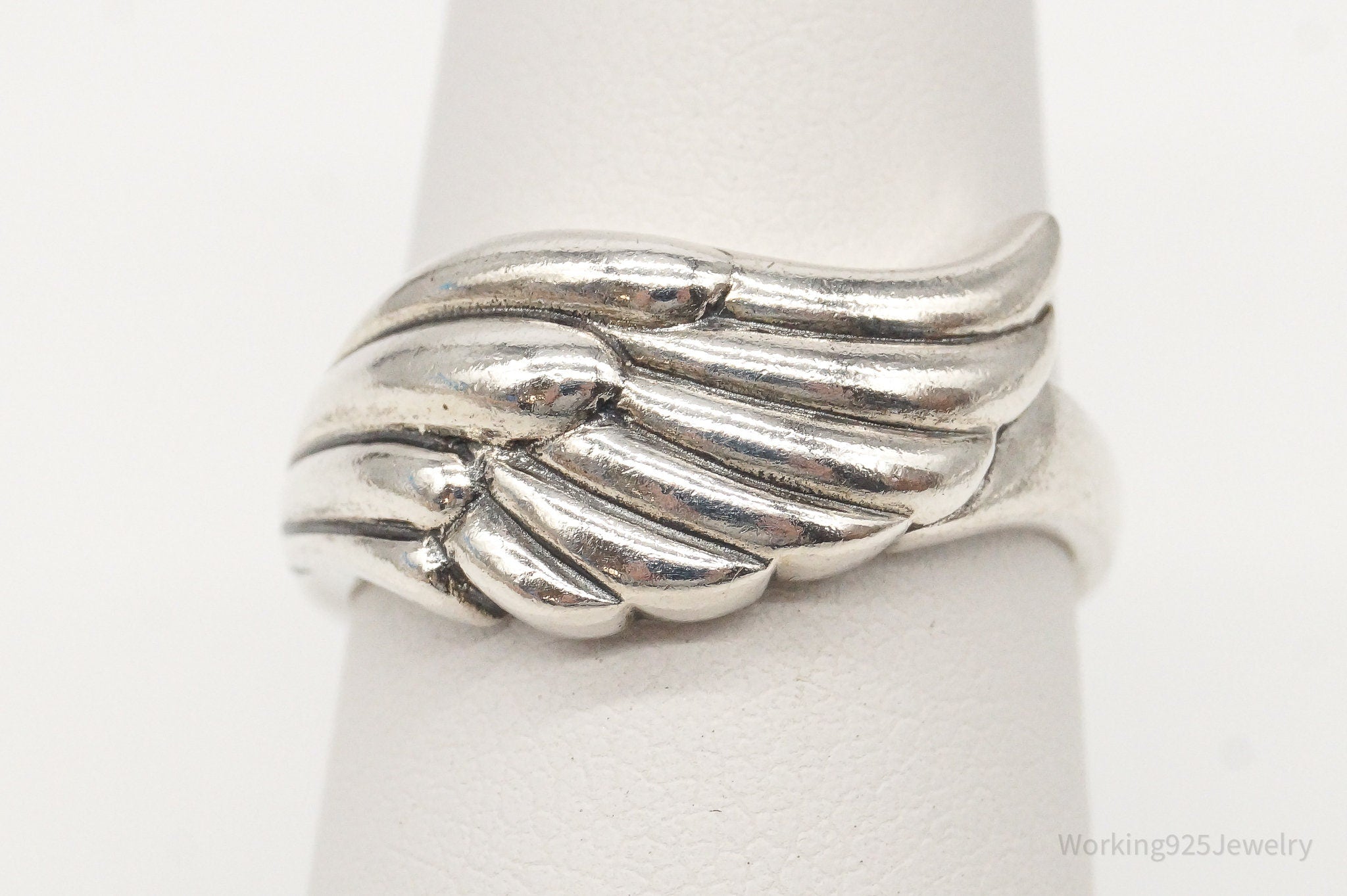 Vintage Wing Sterling Silver Ring -Size 7