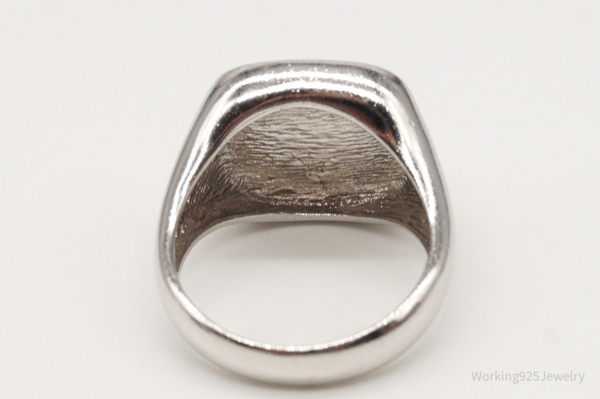 Vintage United States Coast Guard Sterling Silver Ring Size 11