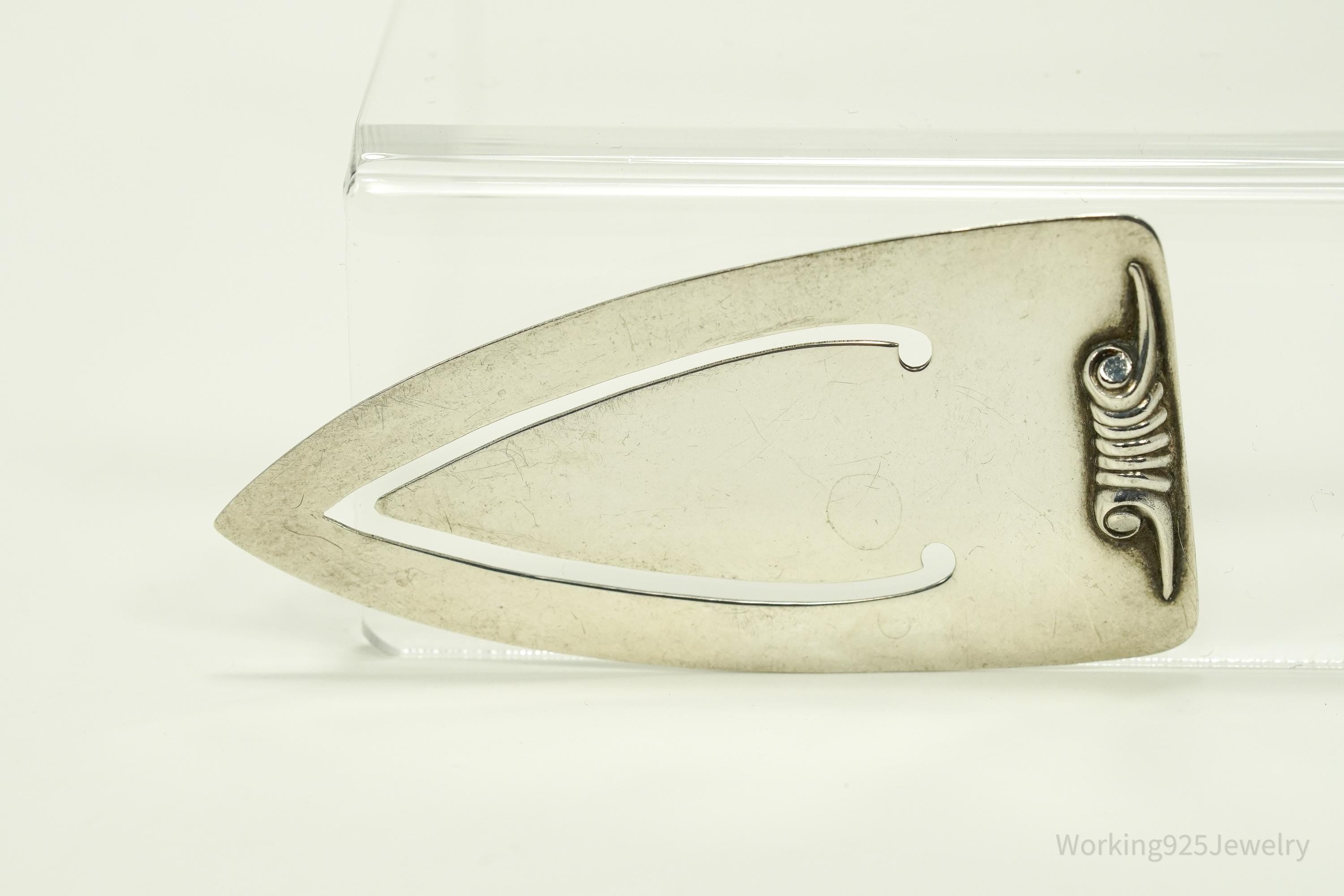 Antique R. Blackinton & Co Sterling Silver Bookmark Clip