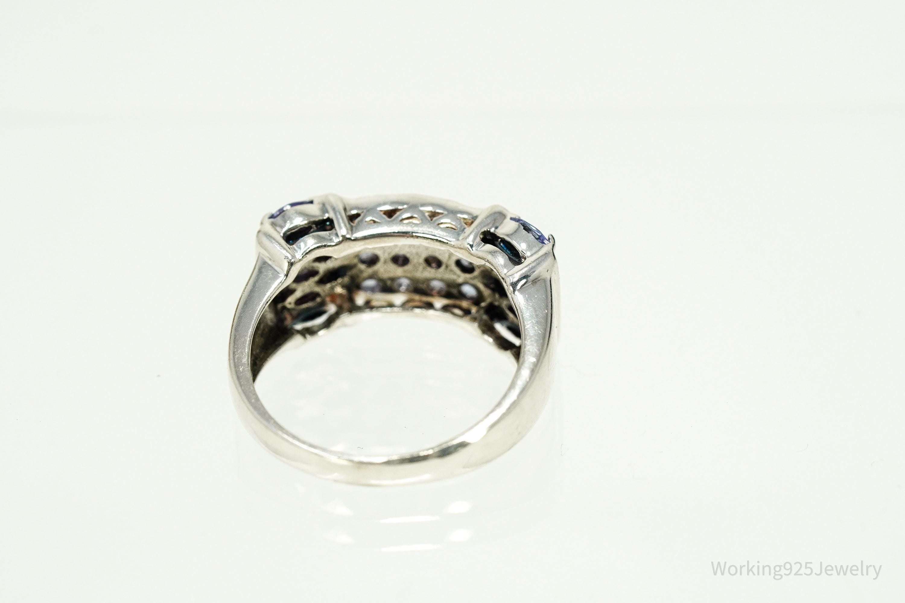Vintage Tanzanite Sterling Silver - Ring 10
