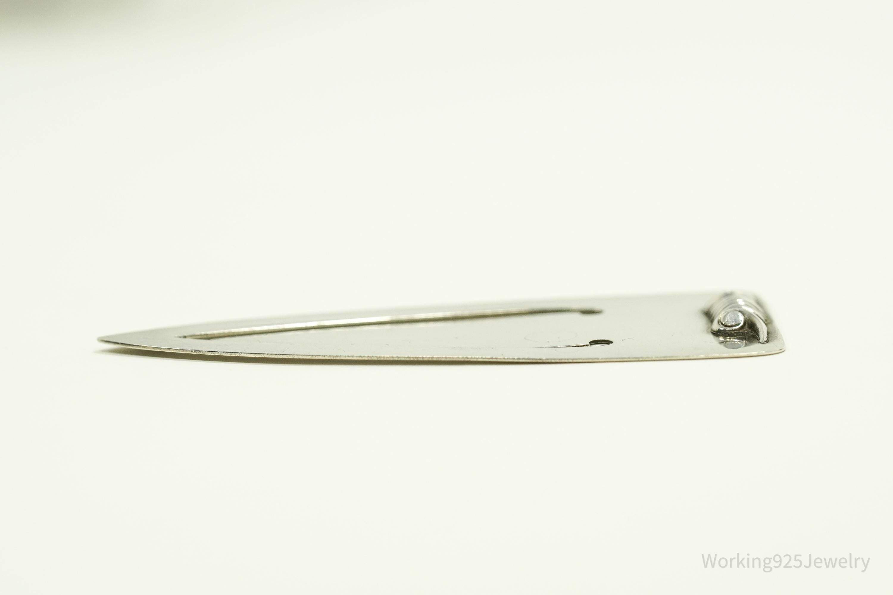 Antique R. Blackinton & Co Sterling Silver Bookmark Clip
