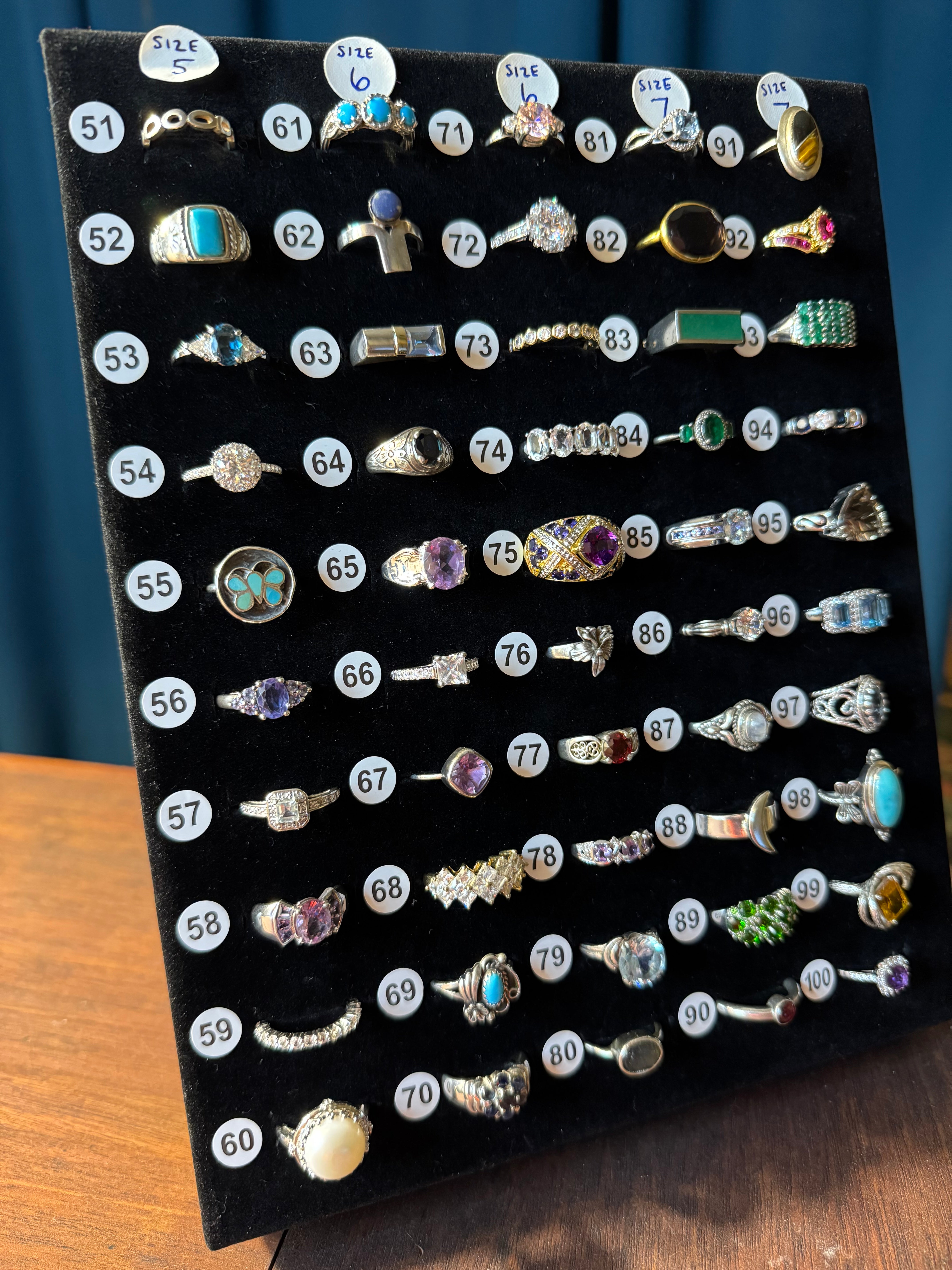 Ring Board C - Sizes 9-13