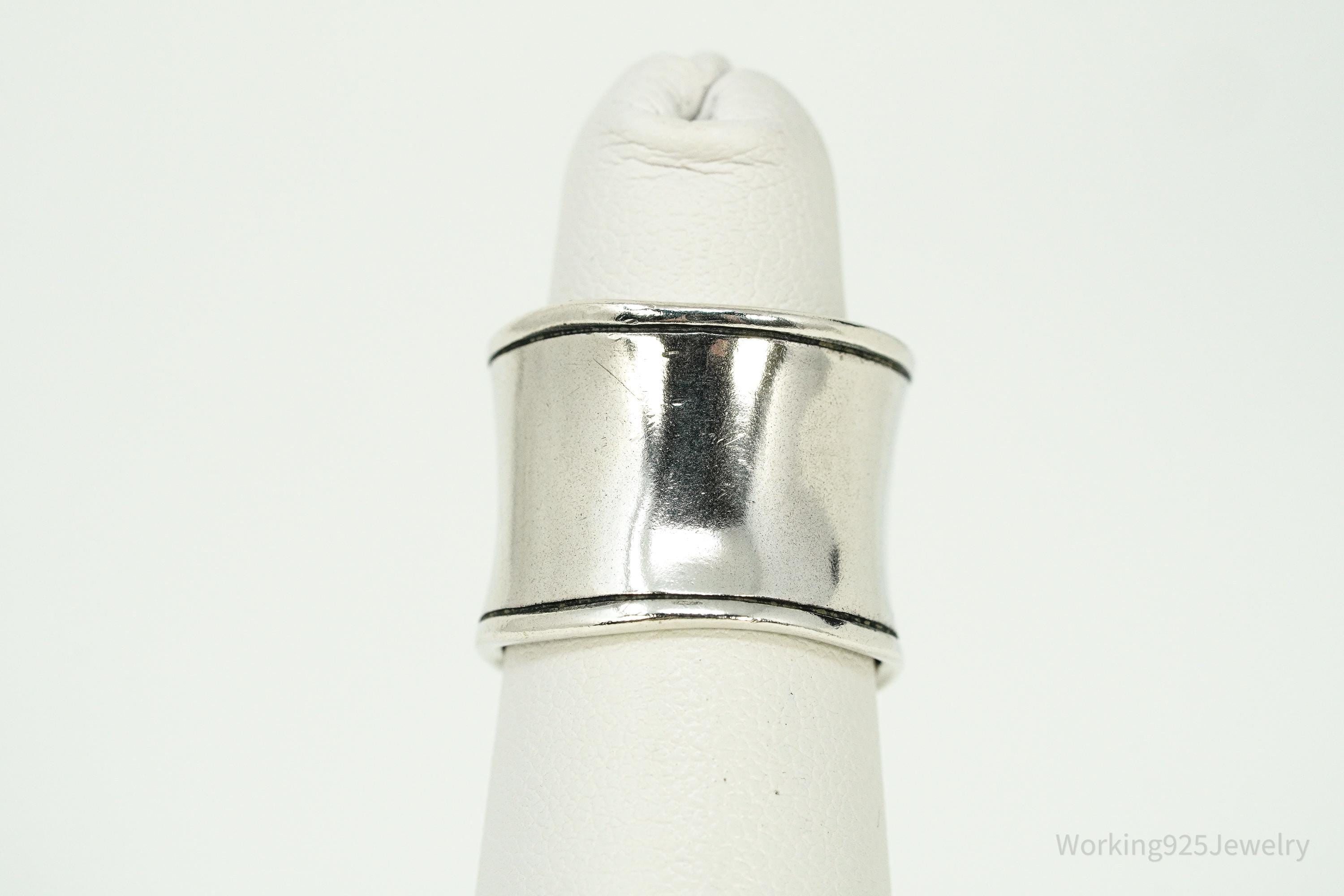 Vintage Designer Silpada Sterling Silver Band Ring - Size 5.25