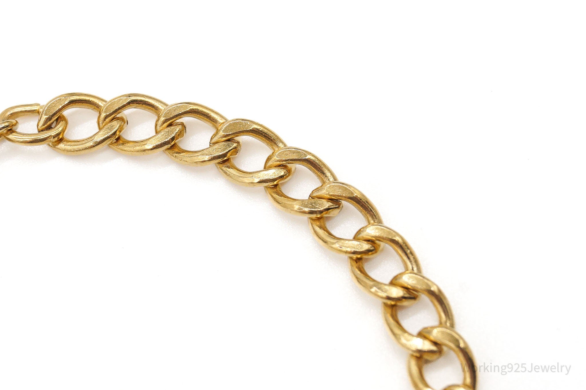 Vintage AJC Co Retro 1960s 1/20 12K Gold Filled Chain Bracelet