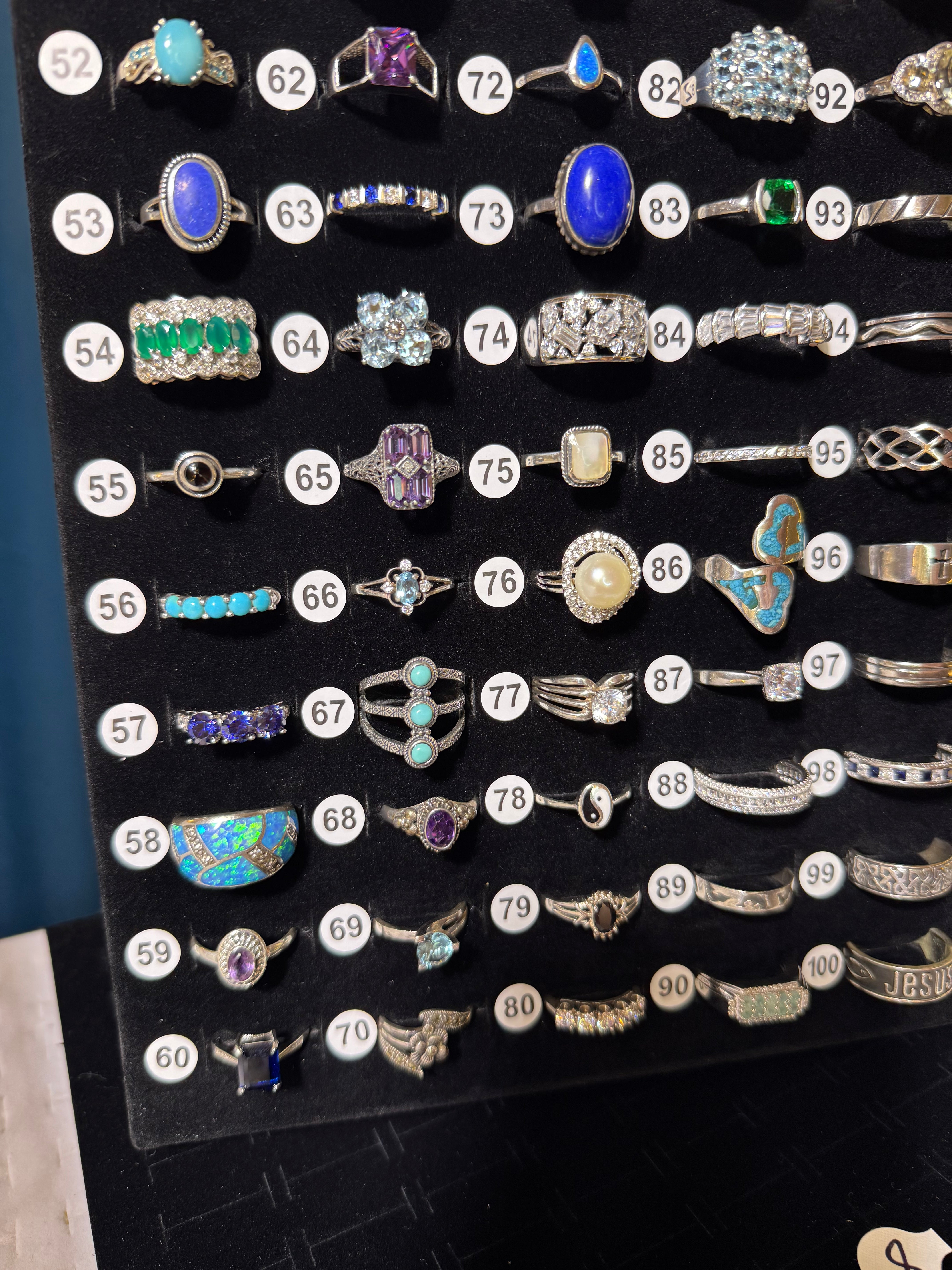 Ring Board J - Sizes 8-11