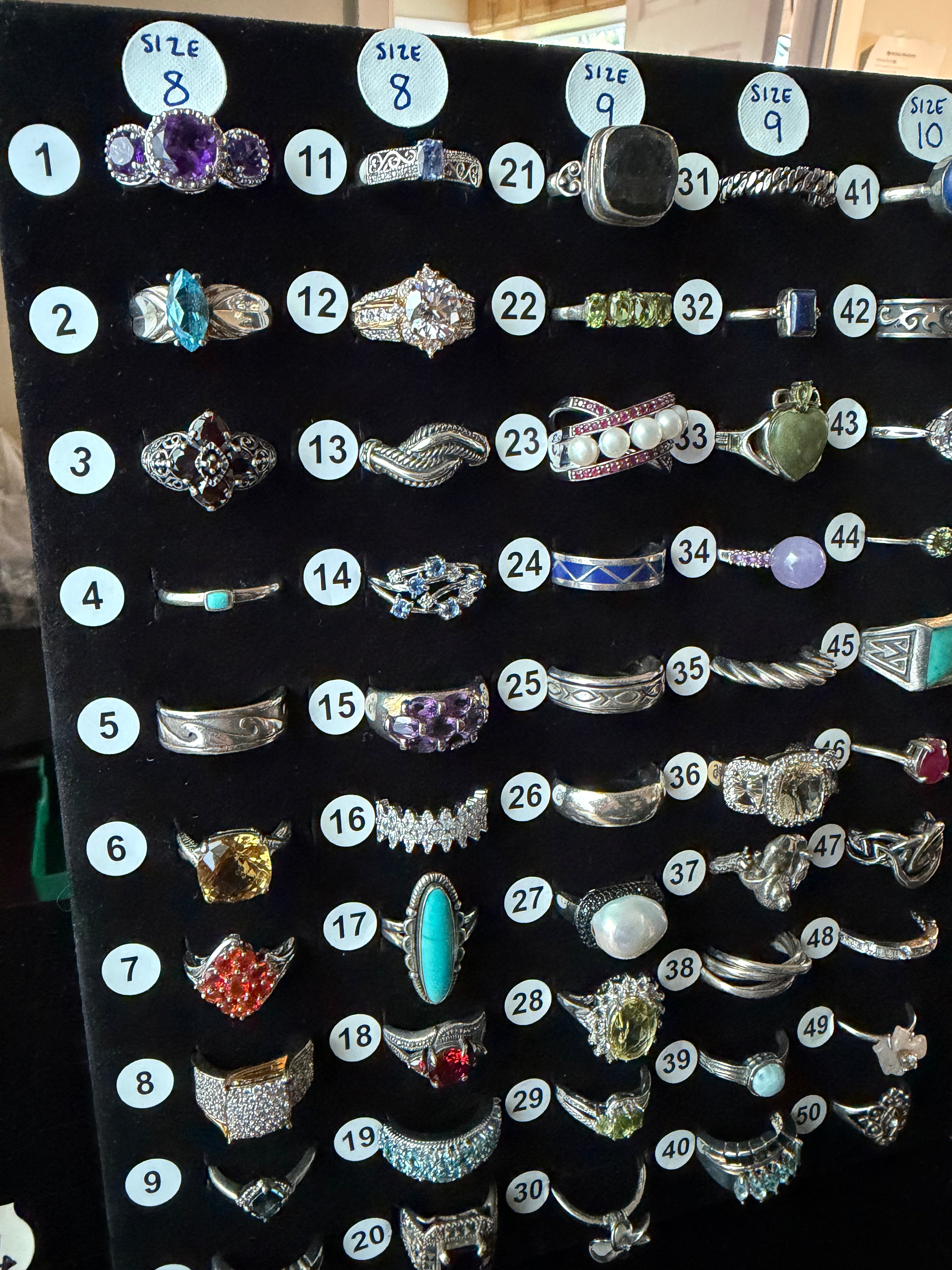 Ring Board A - Sizes 8-10
