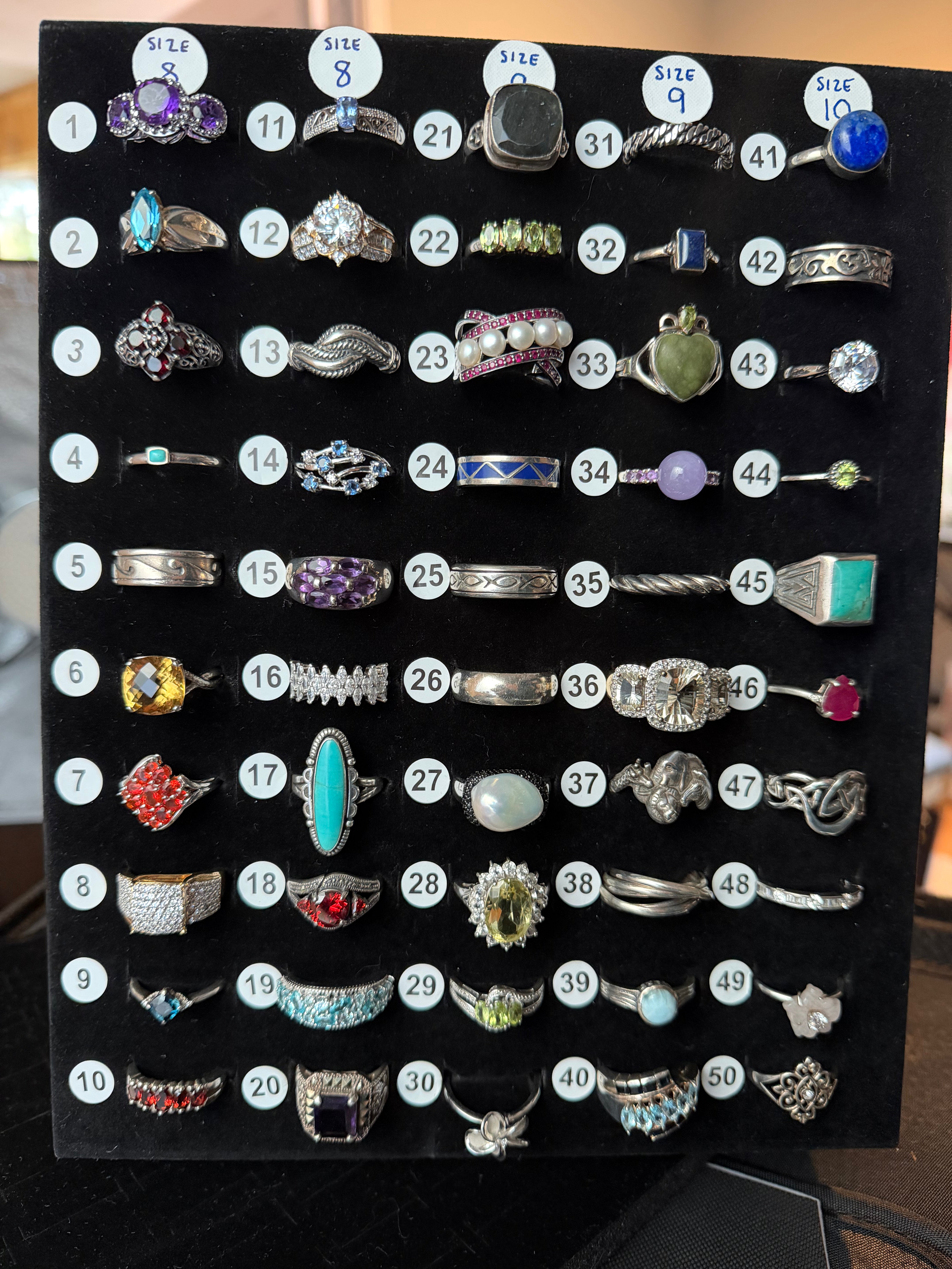 Ring Board A - Sizes 8-10