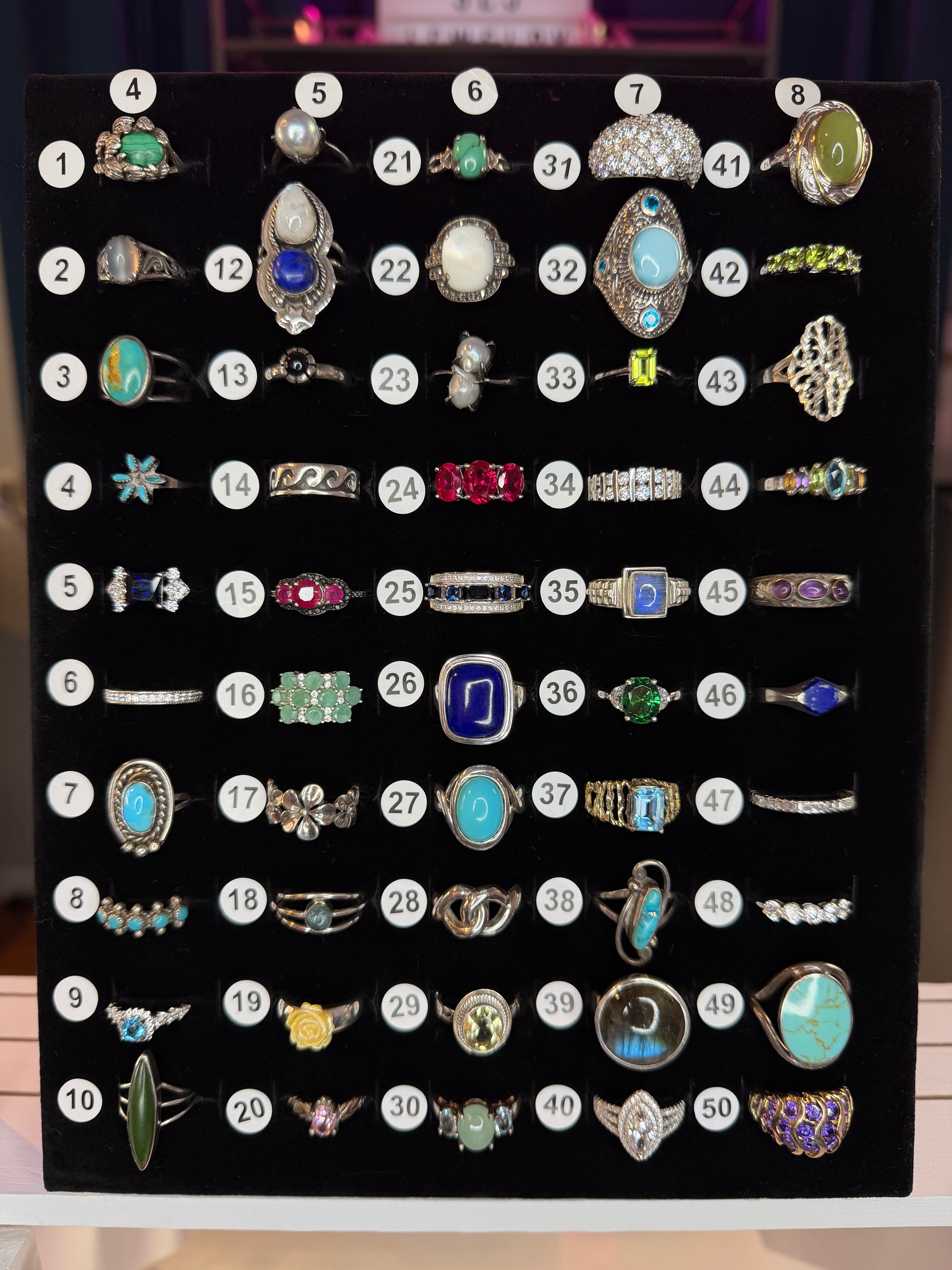 Ring Board H - Sizes 4-8