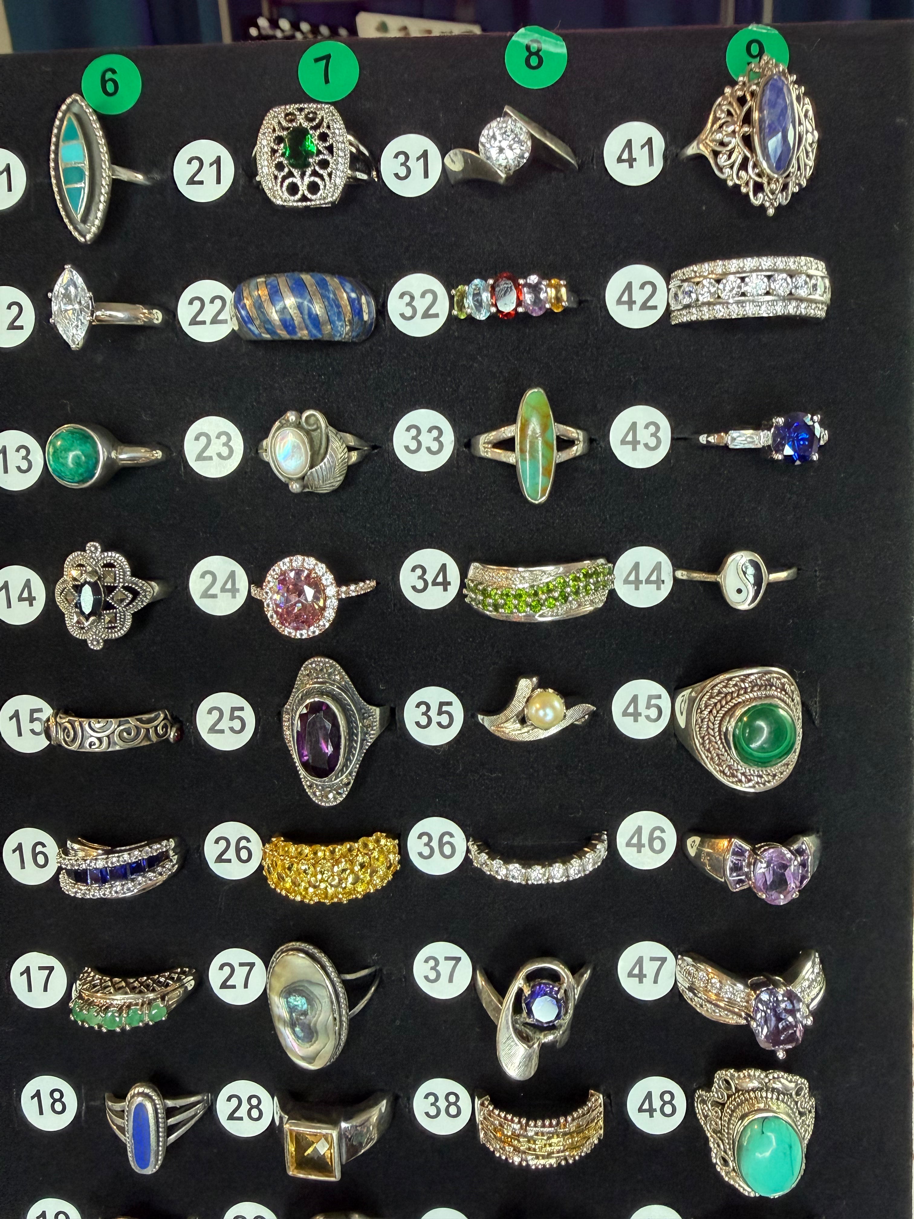 Ring Board F - Sizes 5-9