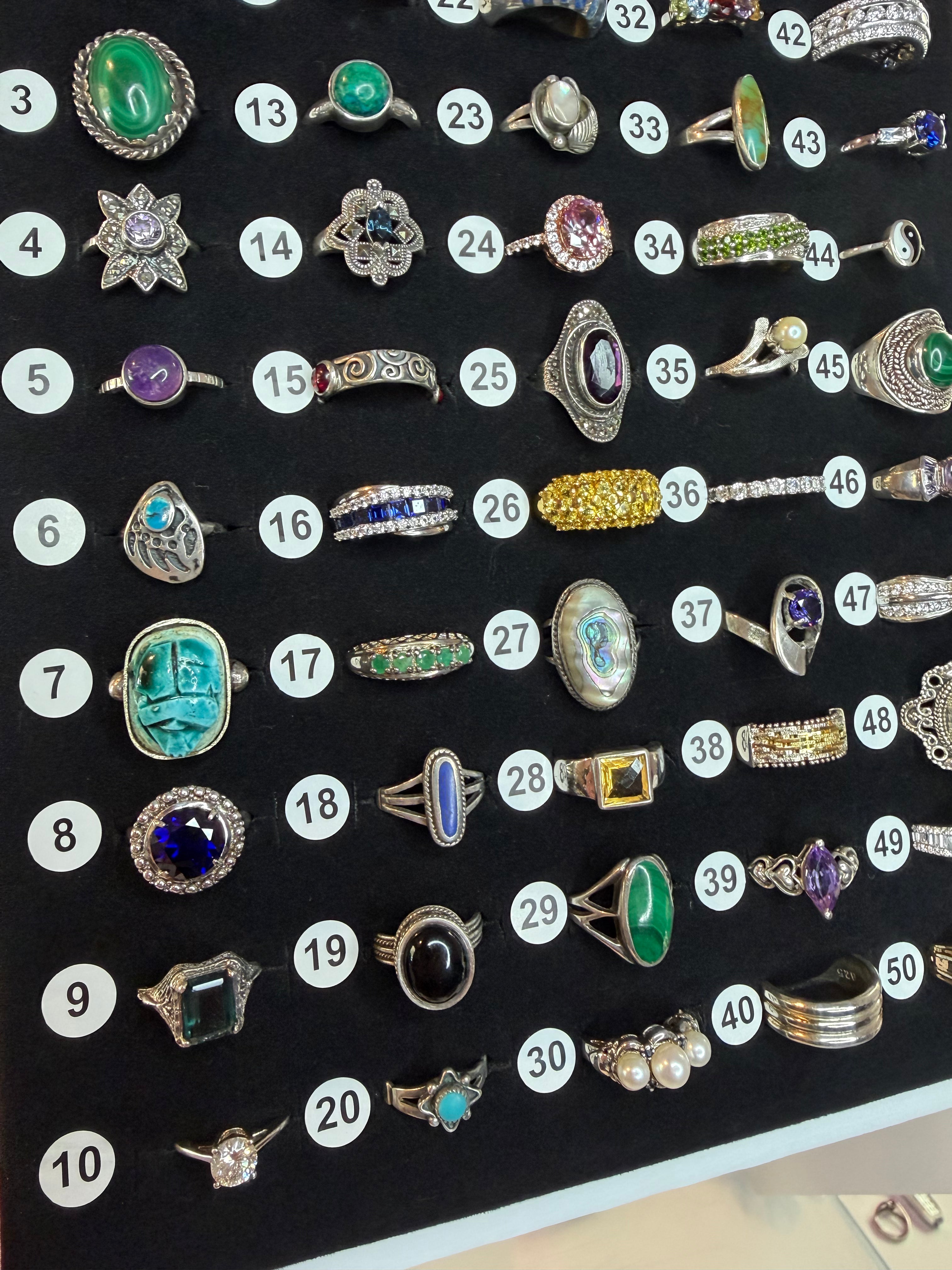 Ring Board F - Sizes 5-9
