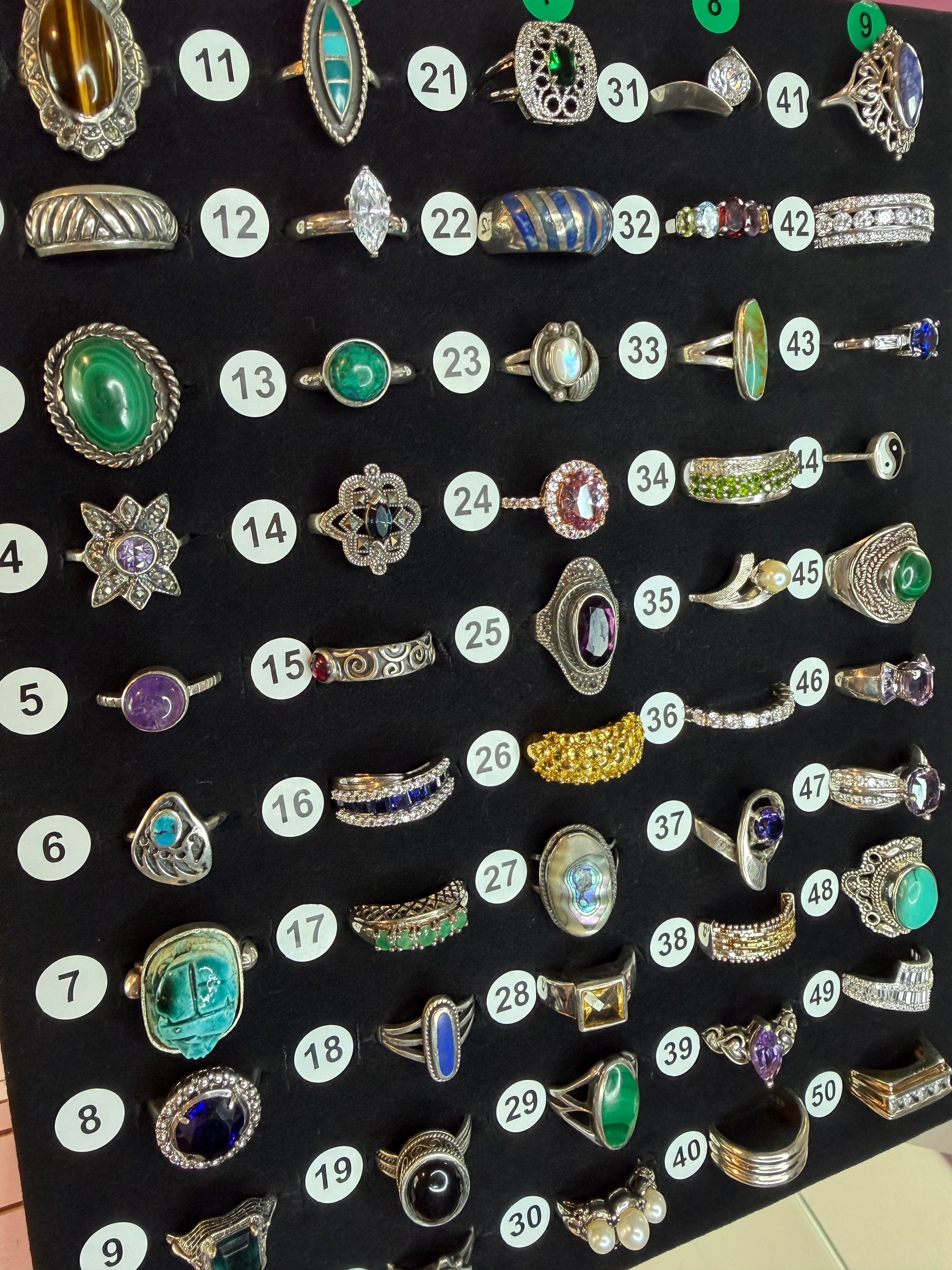 Ring Board F - Sizes 5-9